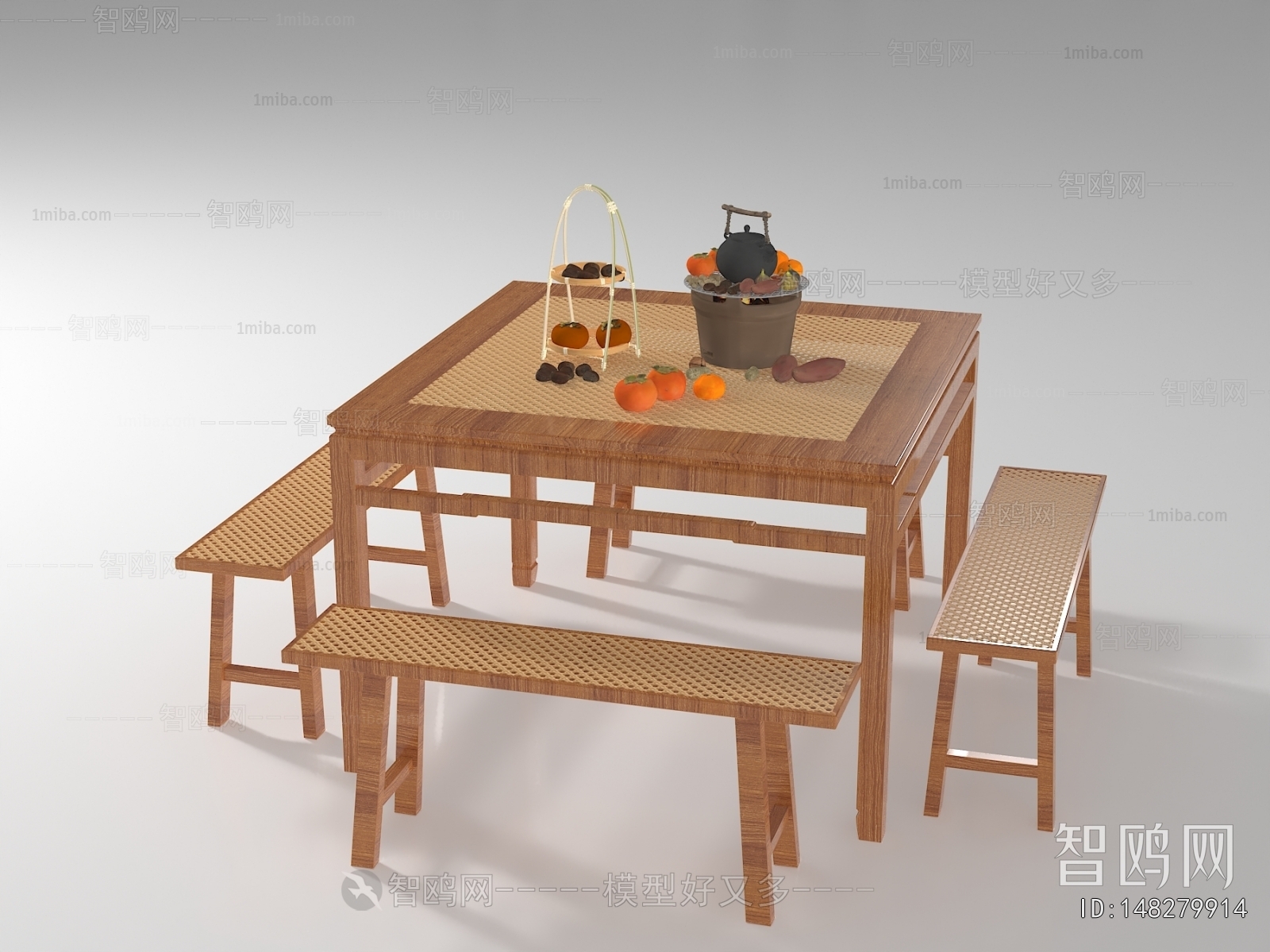 New Chinese Style Leisure Table And Chair
