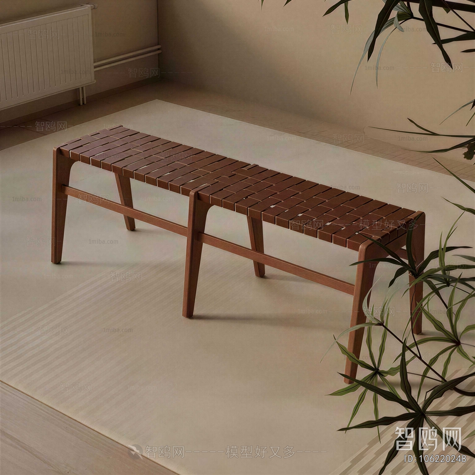 Modern Stool For Changing Shoes