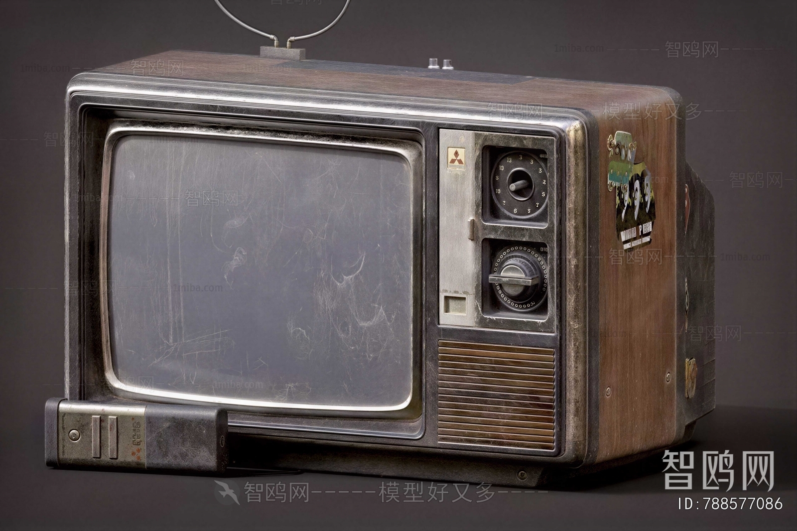 Retro Style TV Set