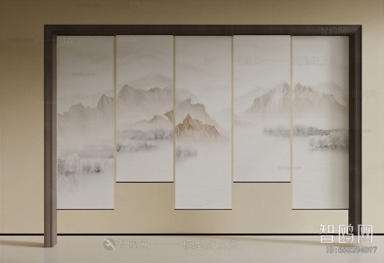 New Chinese Style Door Curtain