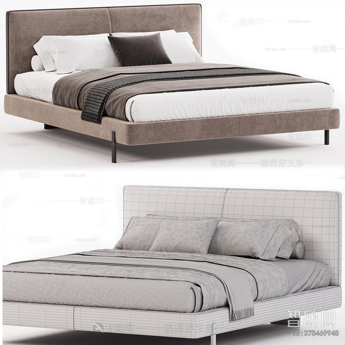 Modern Double Bed
