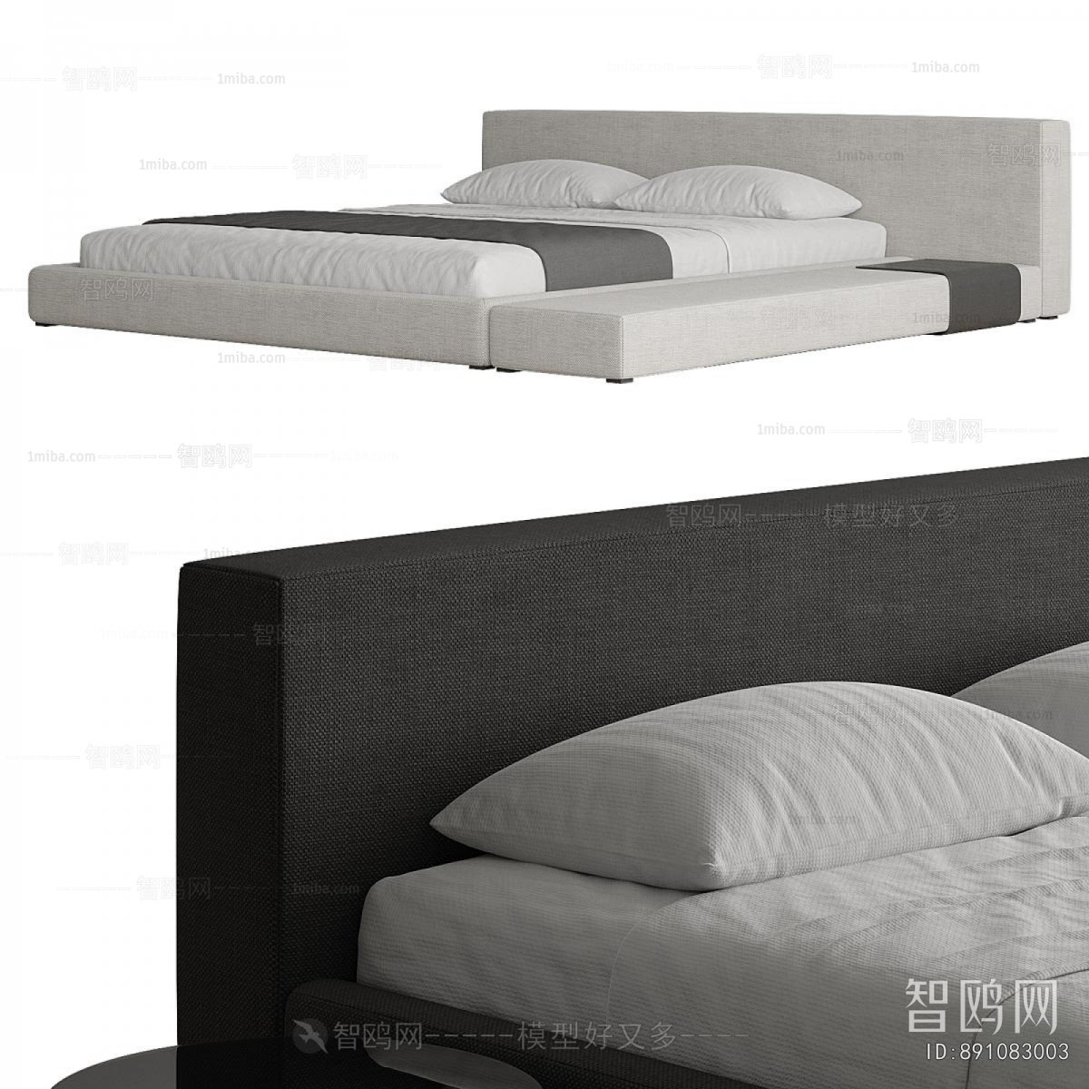 Modern Double Bed