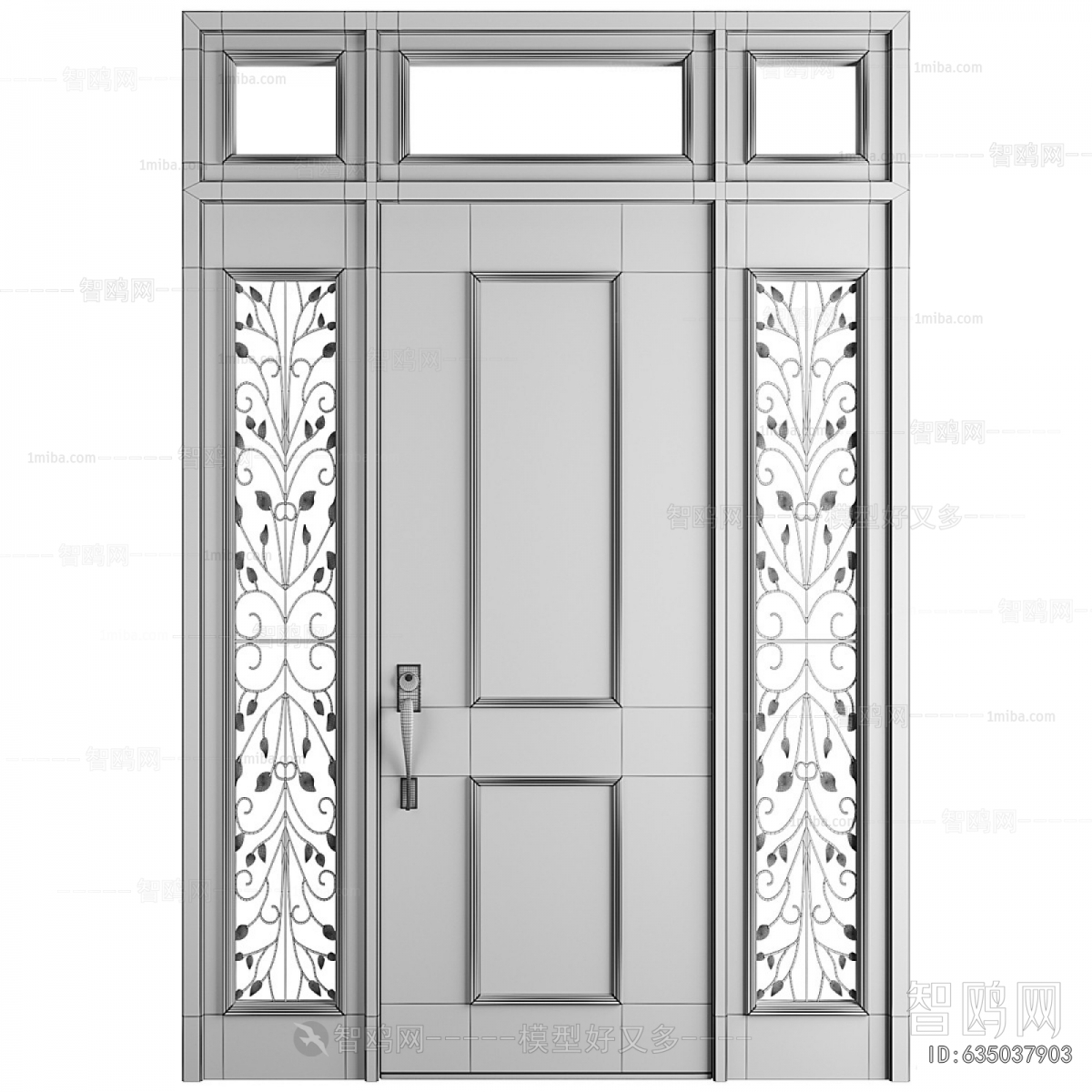 French Style Entrance Door