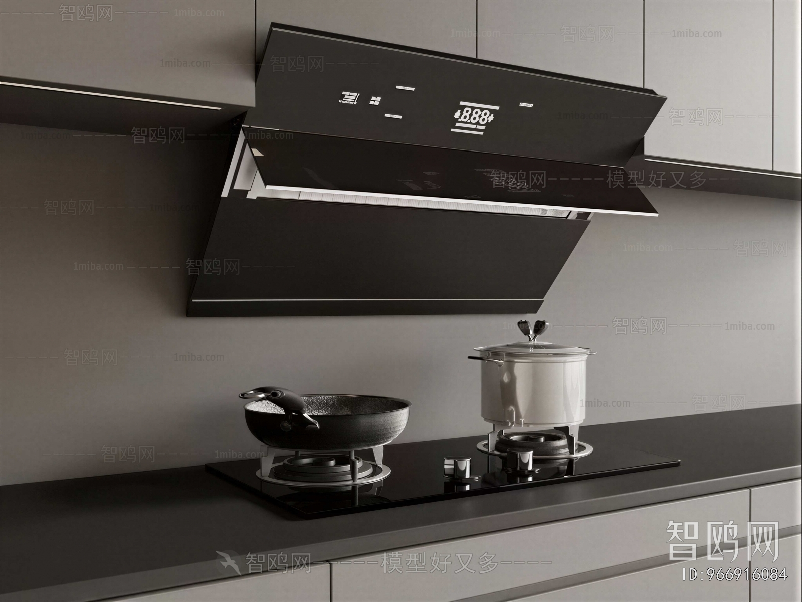 Modern Kitchen Electric Gas Range