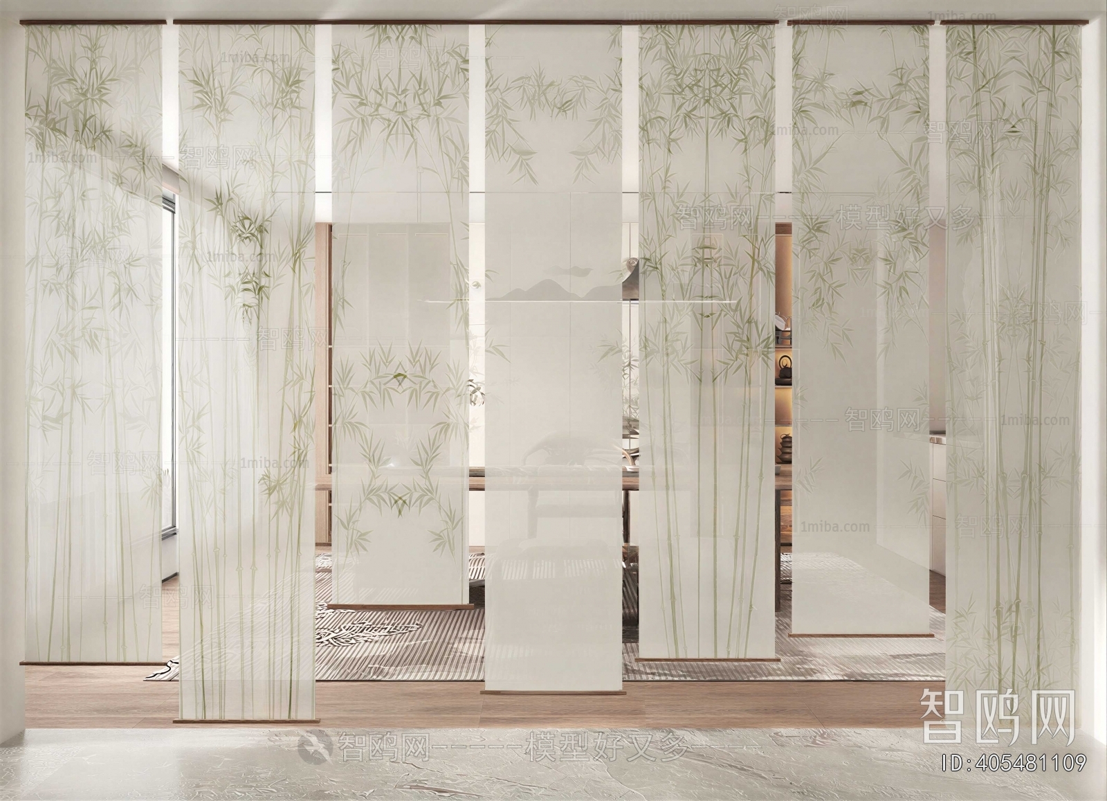 New Chinese Style Door Curtain