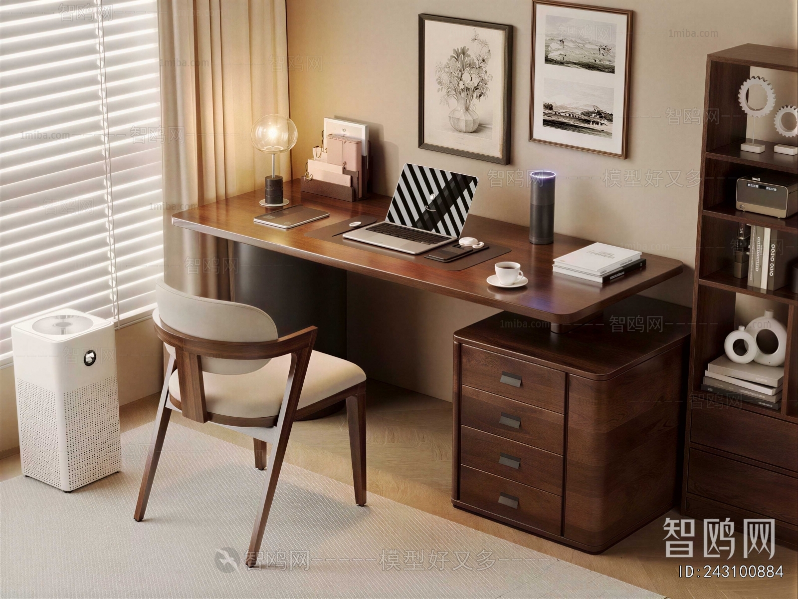 Modern Computer Desk And Chair