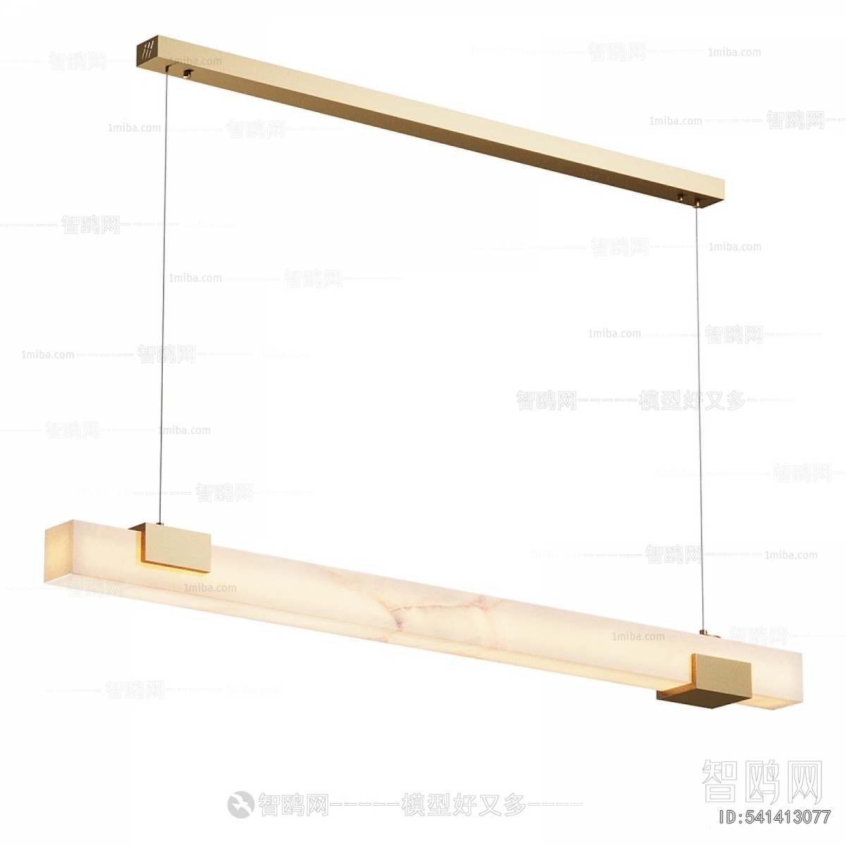 Modern Long Chandelier