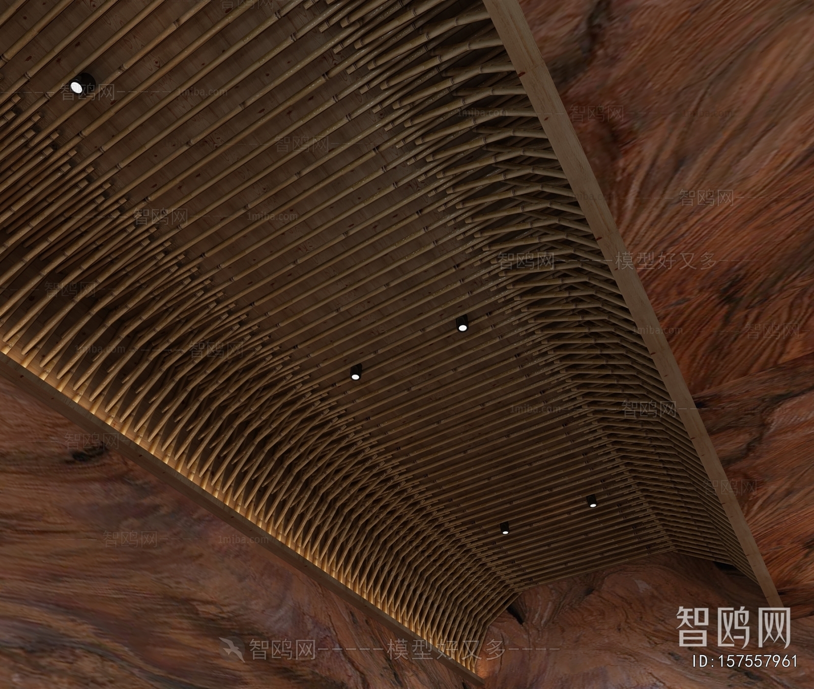 New Chinese Style Suspended Ceiling