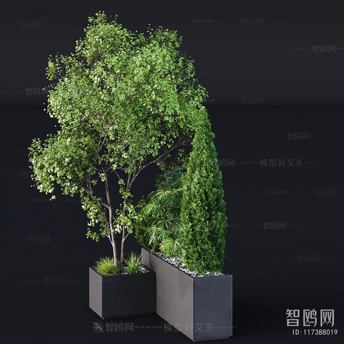 Modern Flower Bed, Flower Bowl, Flower Box