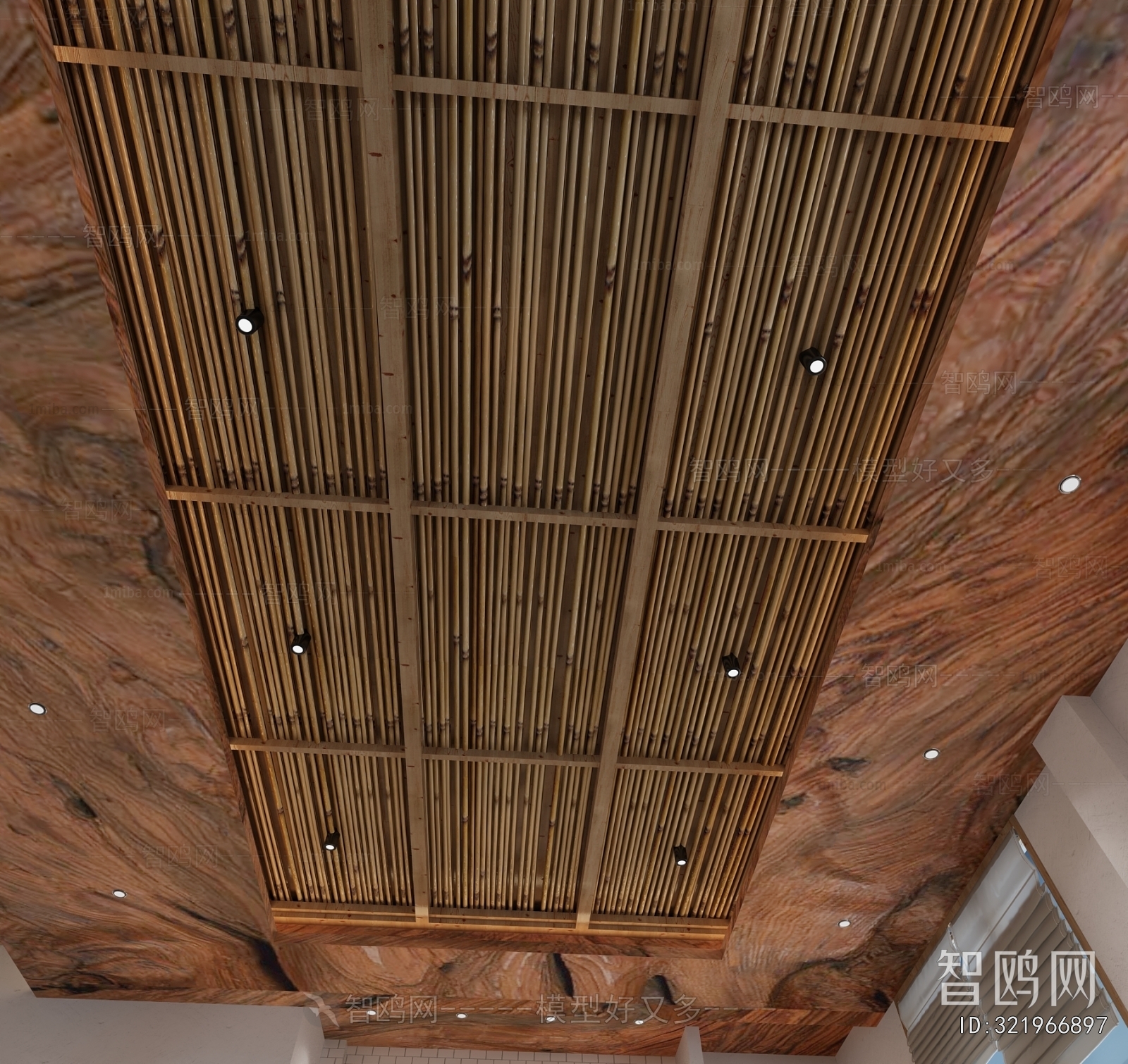 New Chinese Style Suspended Ceiling