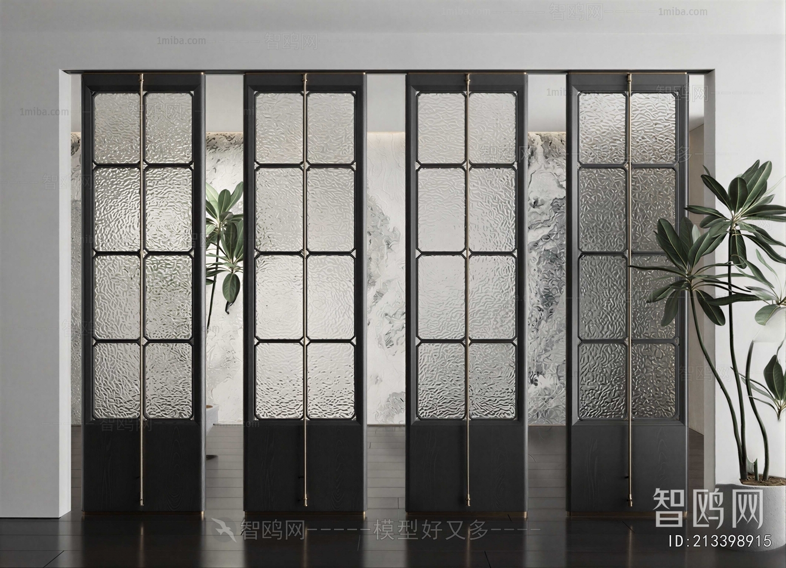 Modern Glass Screen Partition