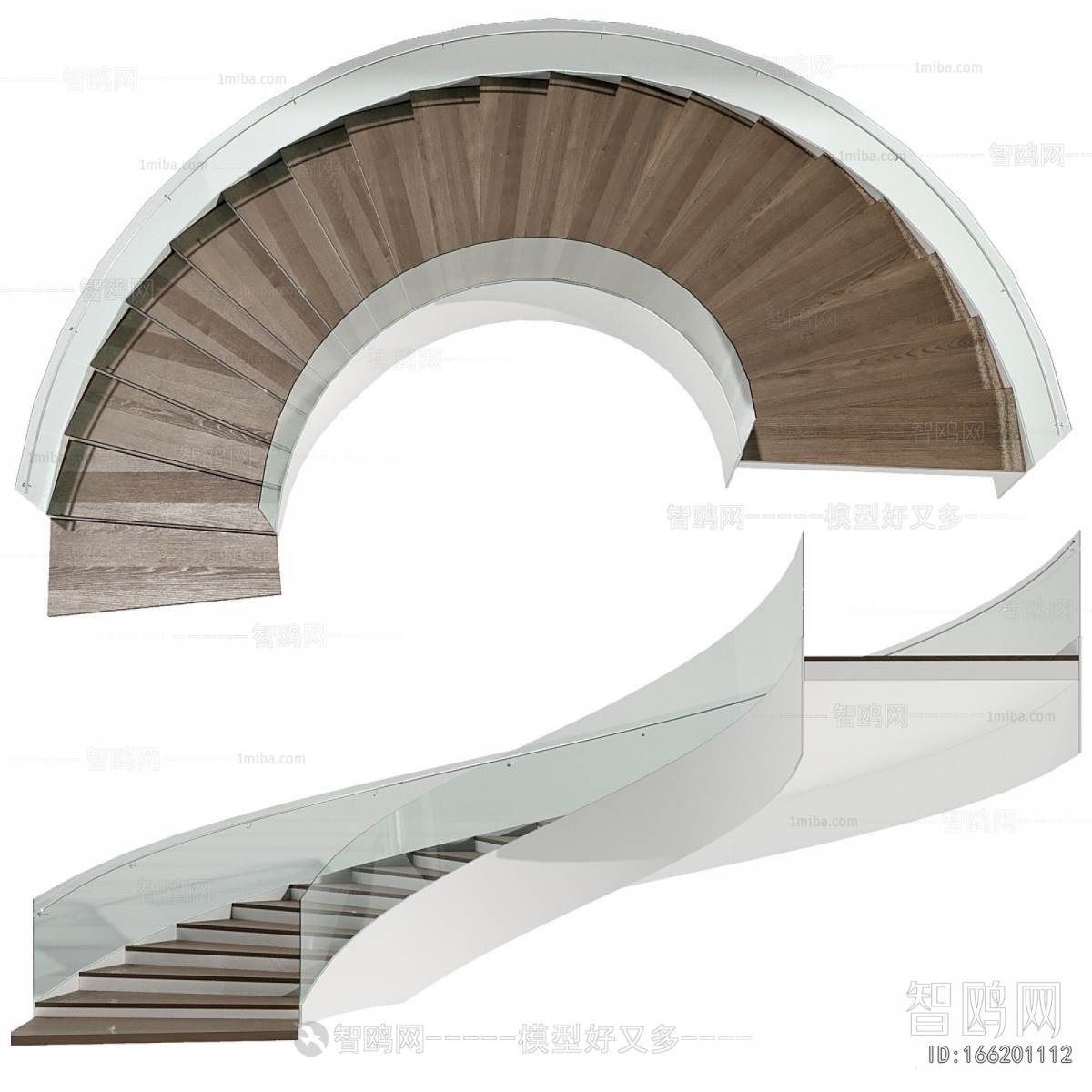 Modern Rotating Staircase