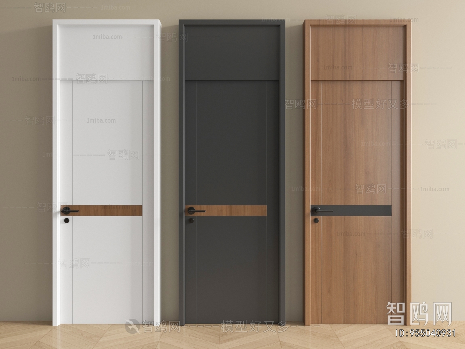 Modern Single Door