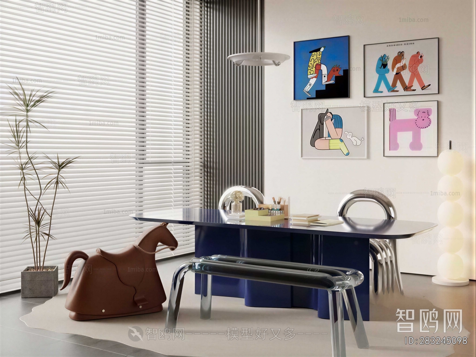 Modern Computer Desk And Chair