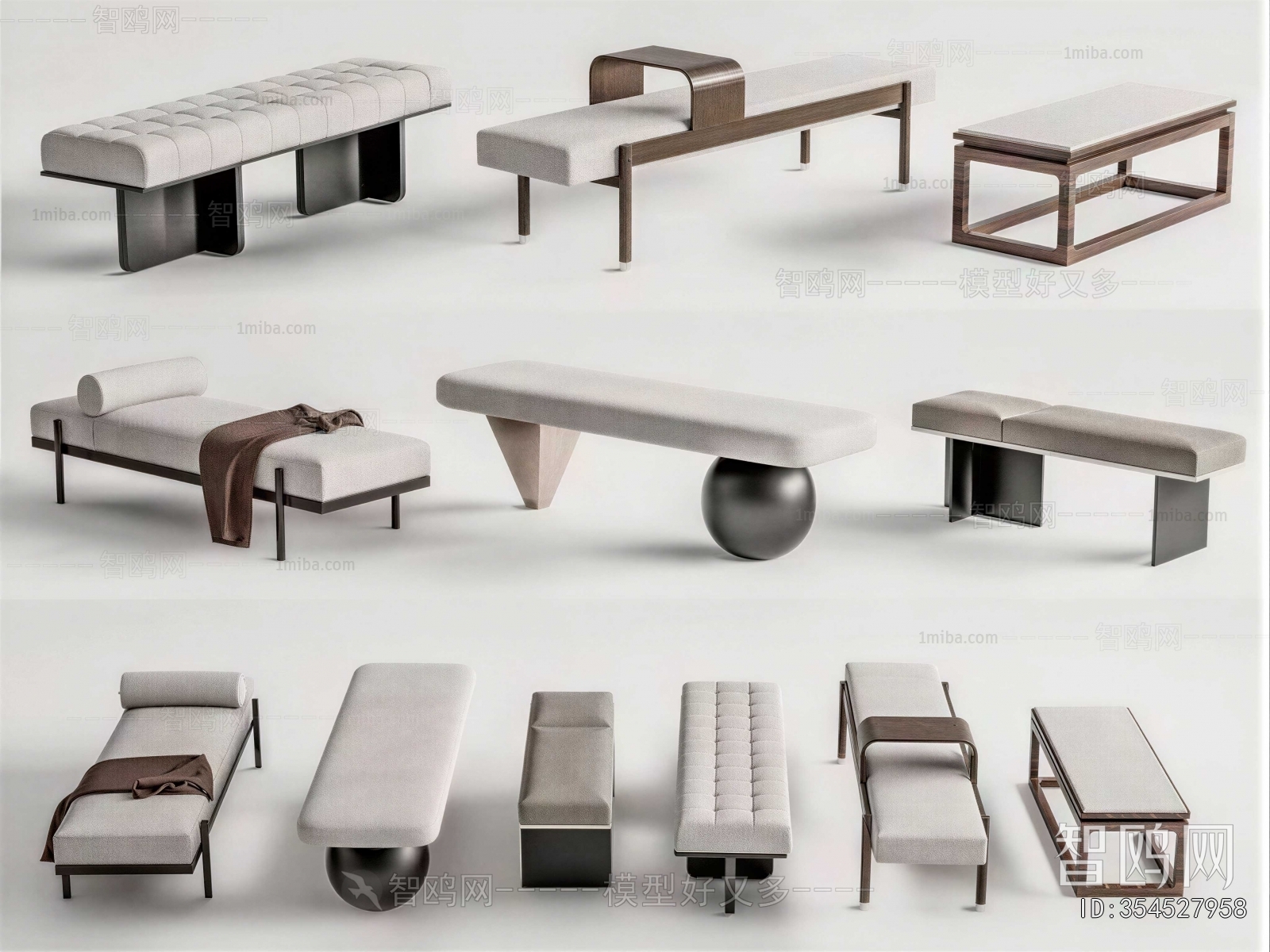 Modern Stool For Changing Shoes