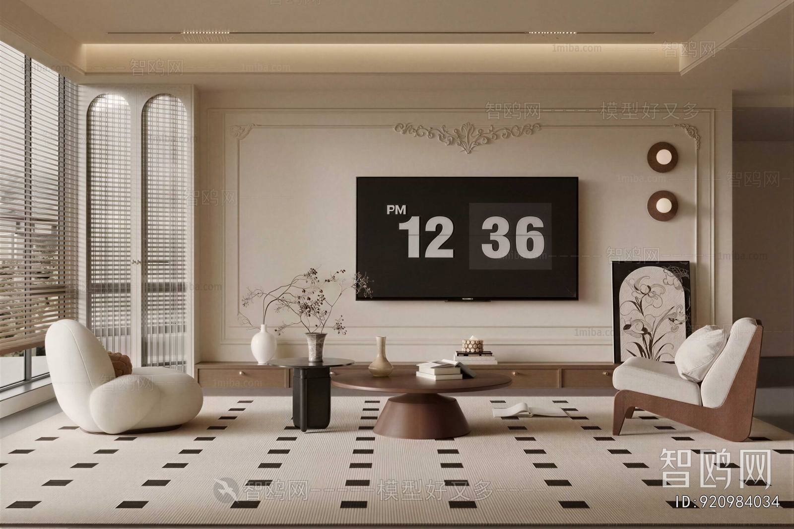 French Style A Living Room