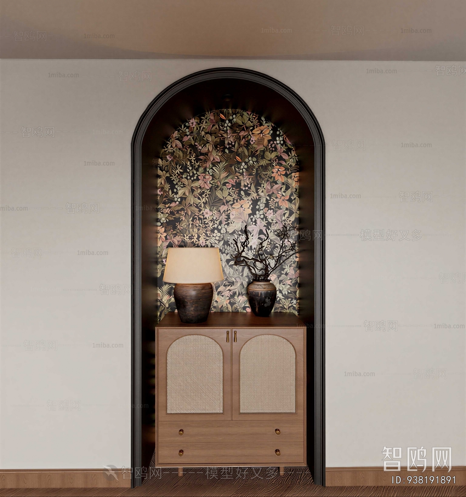 Modern Entrance Cabinet