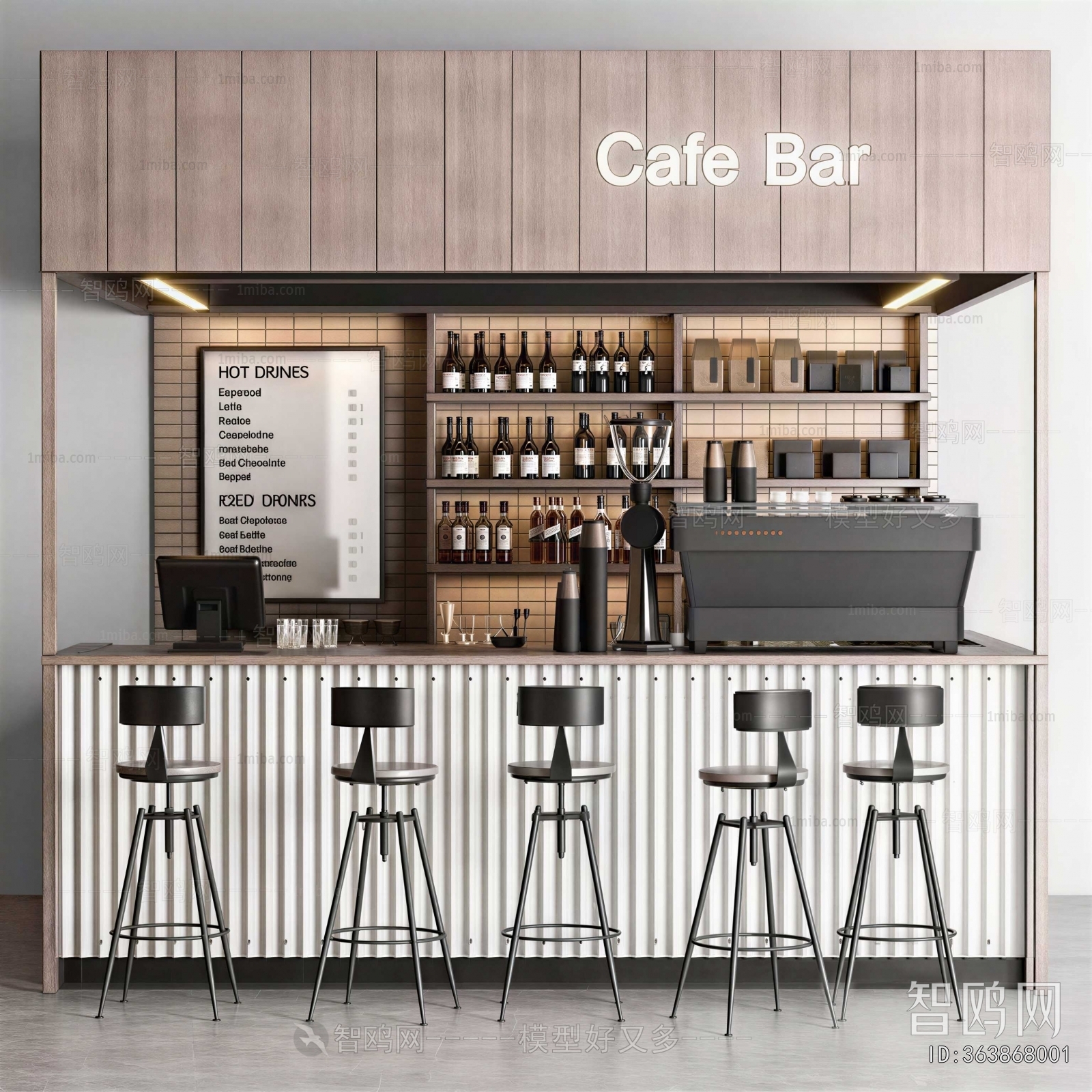 Modern Counter Bar