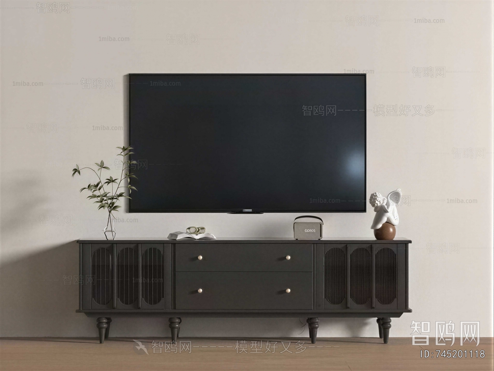 French Style TV Cabinet