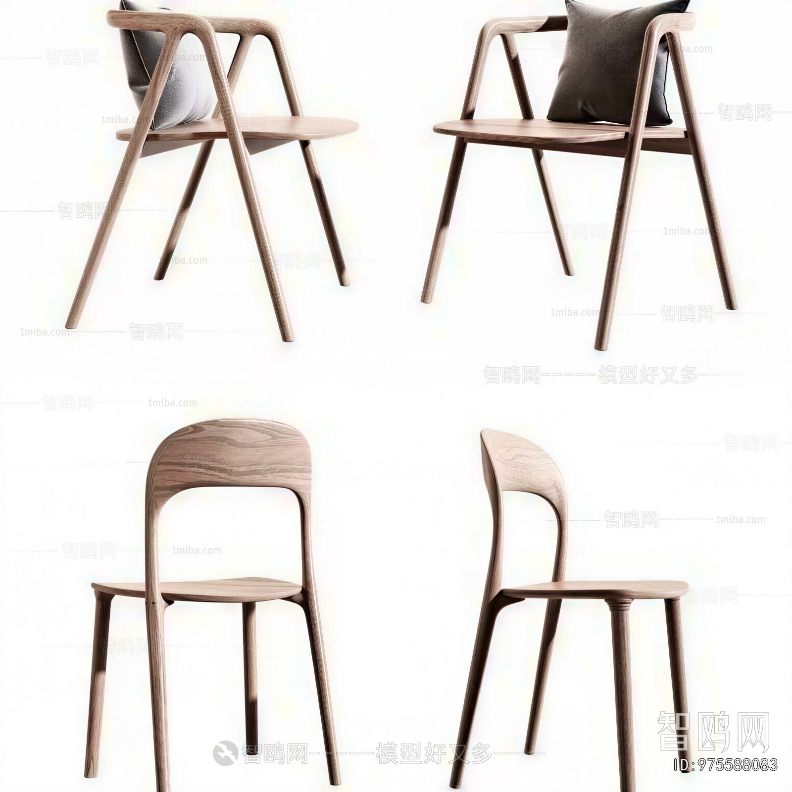 Nordic Style Single Chair