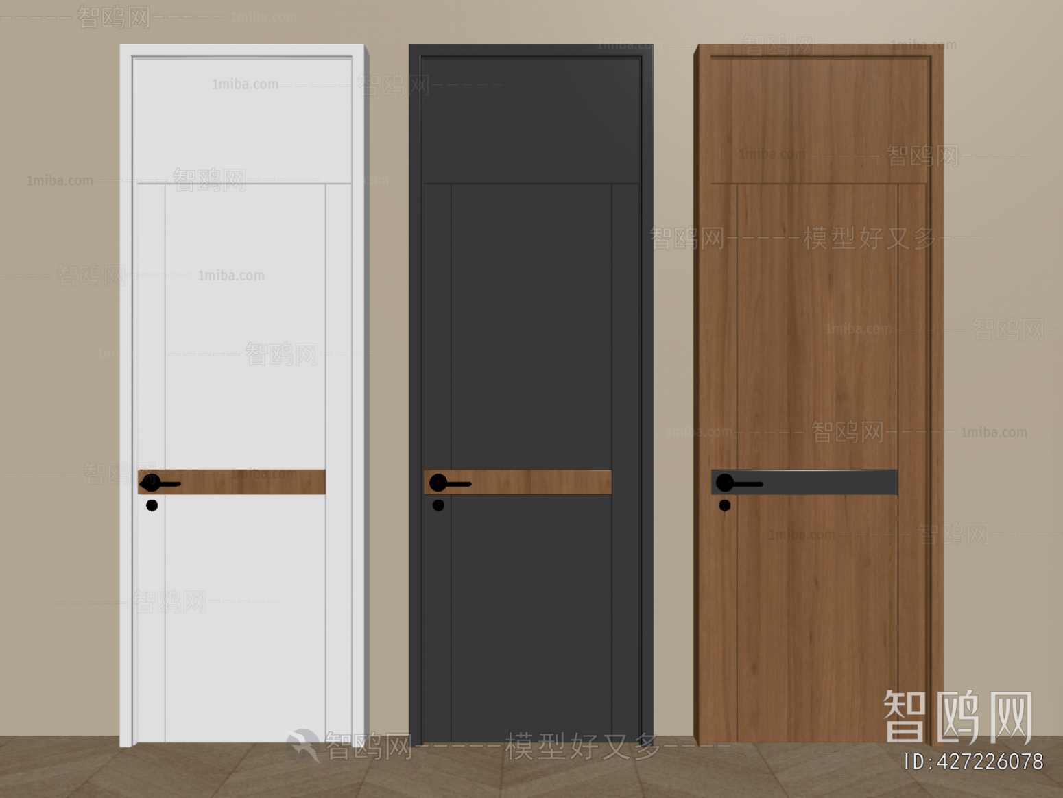 Modern Single Door