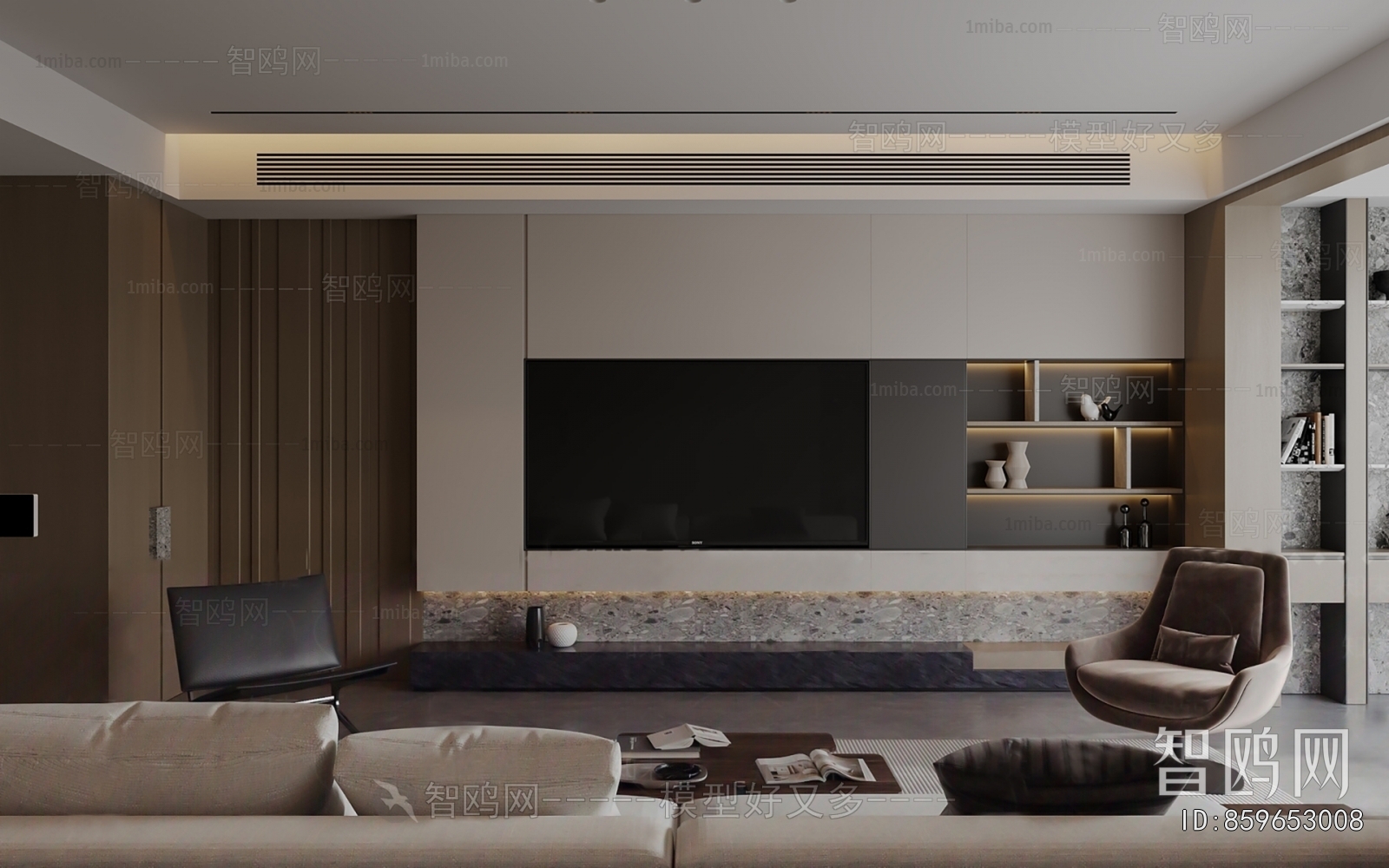 Modern TV Wall