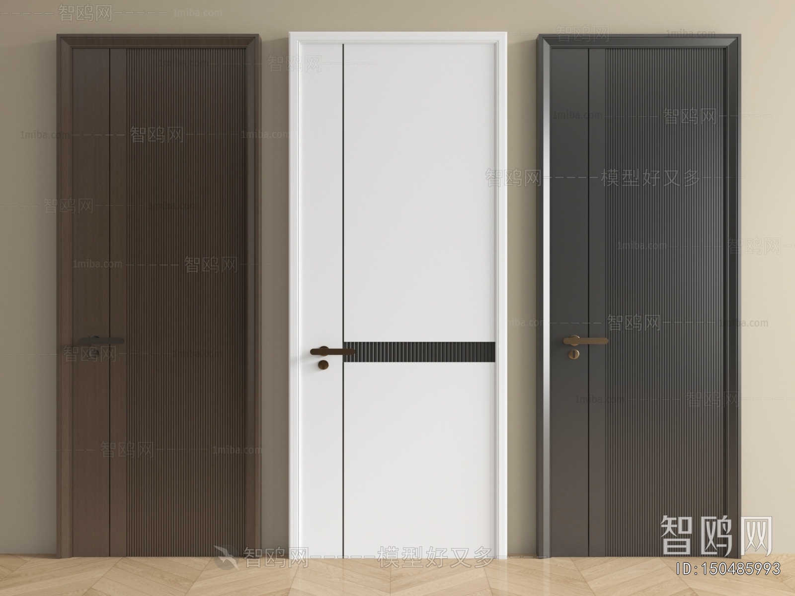 Modern Single Door