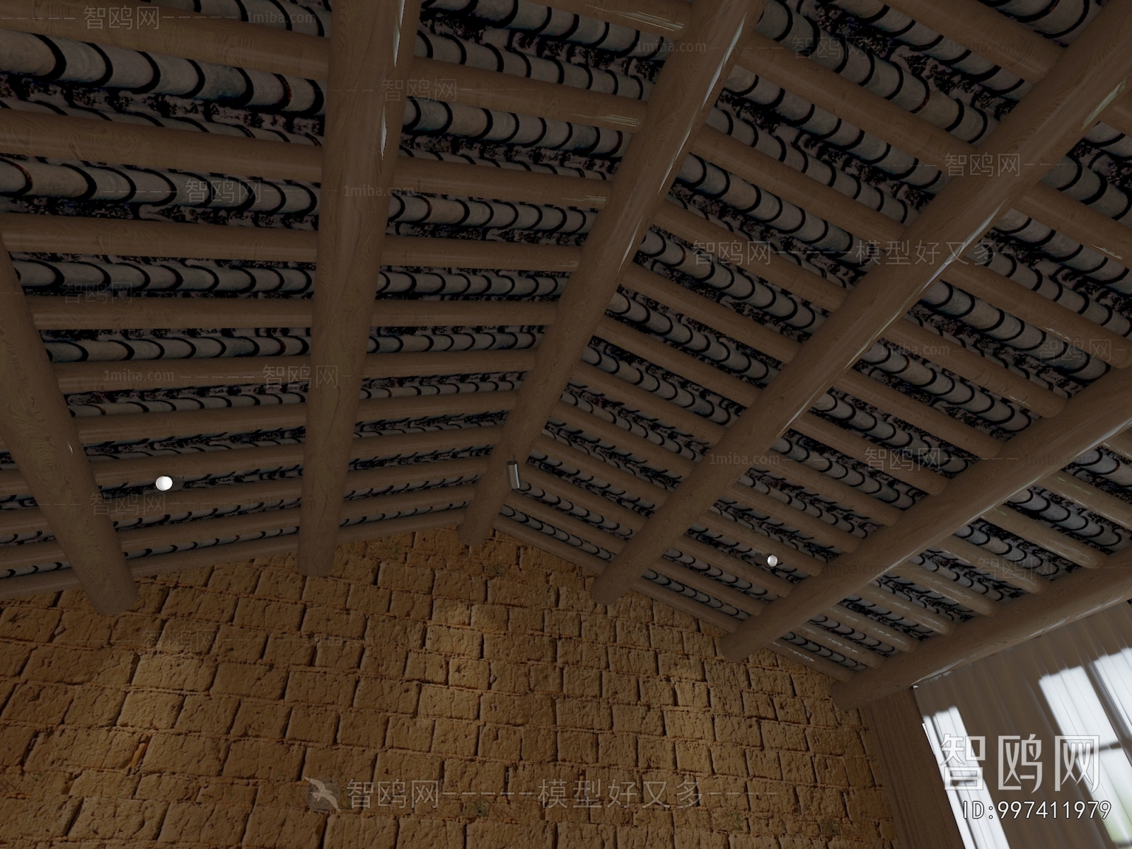 New Chinese Style Suspended Ceiling