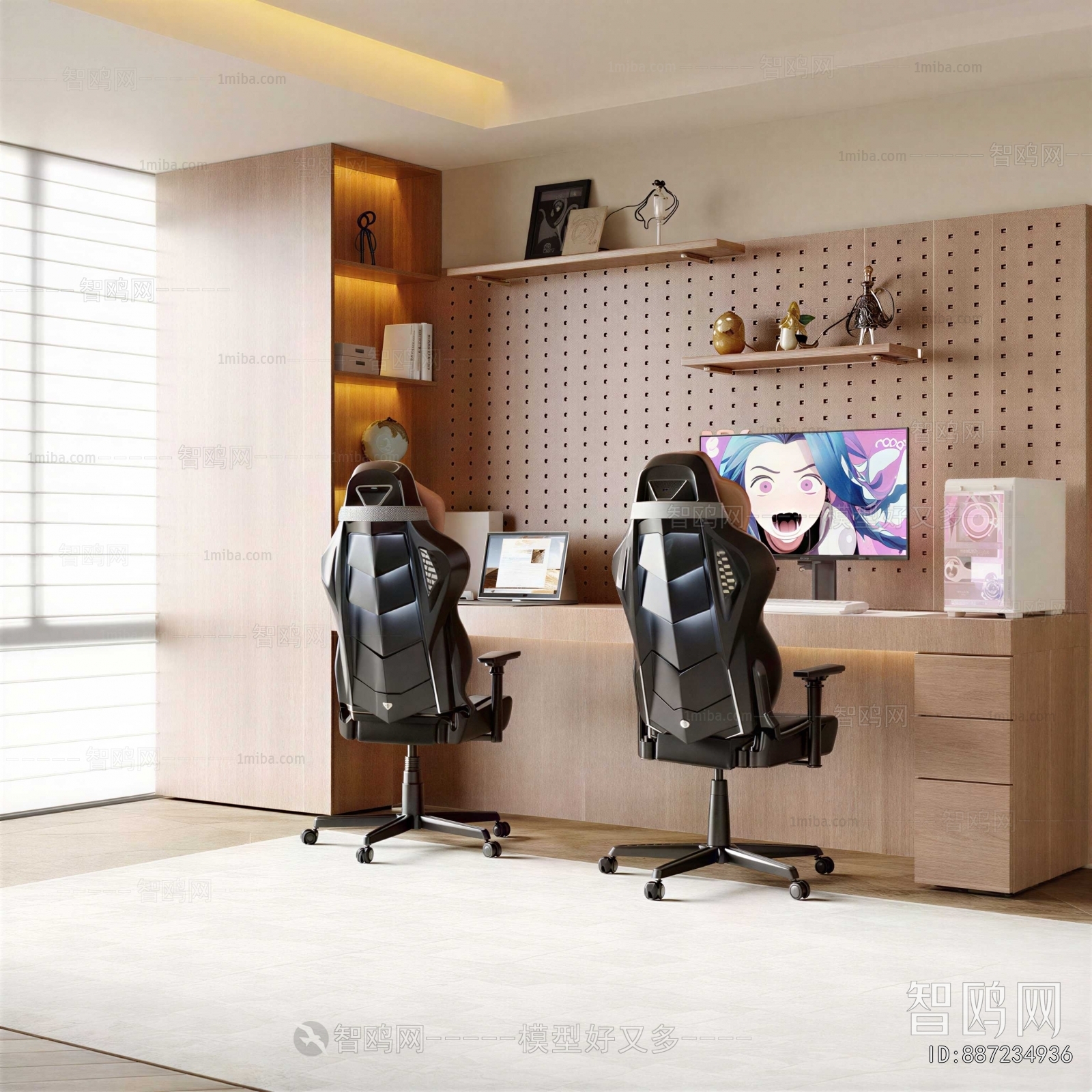 Modern E-sports Room