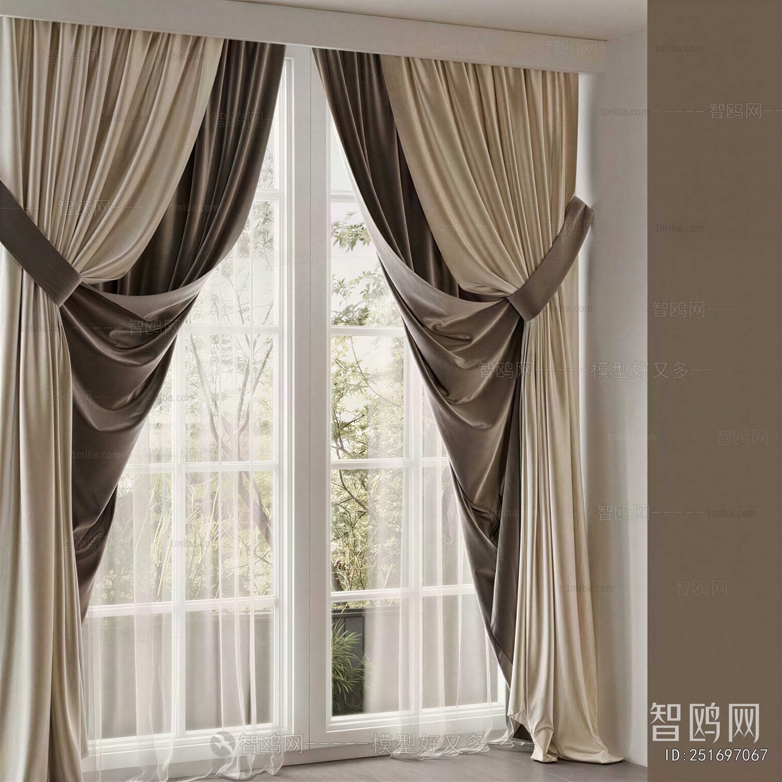 Modern The Curtain