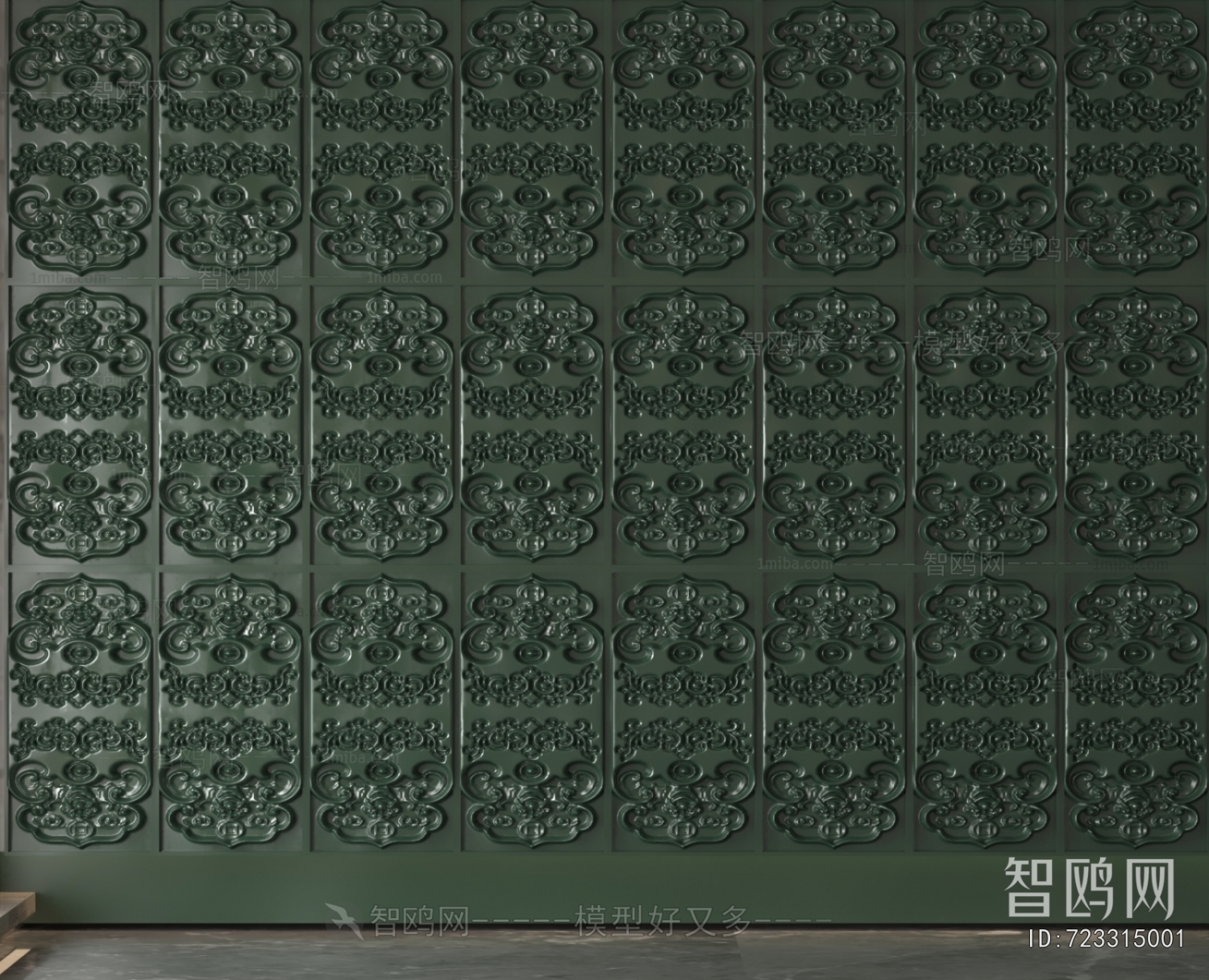 New Chinese Style TV Wall