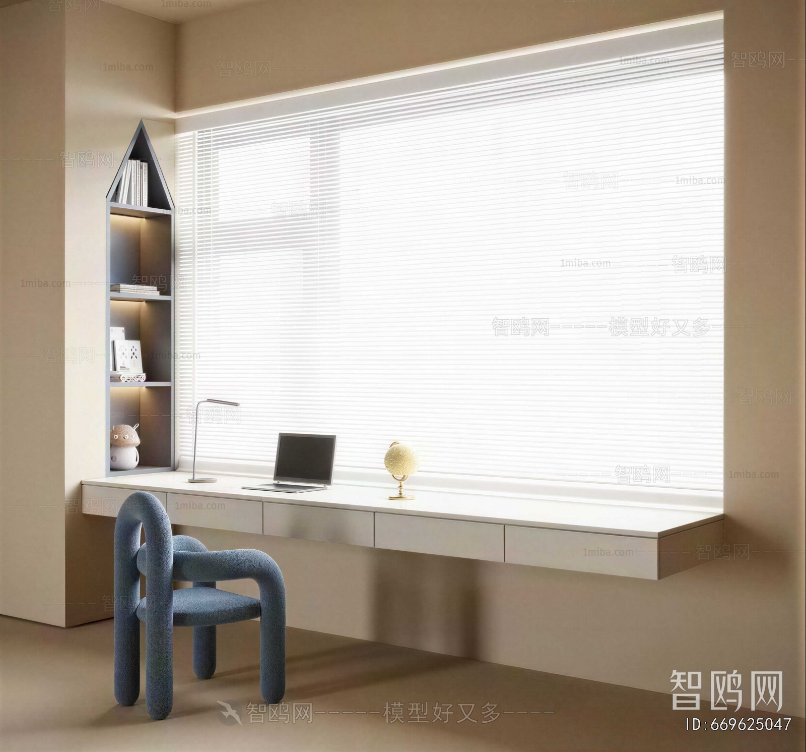 Modern Computer Desk And Chair