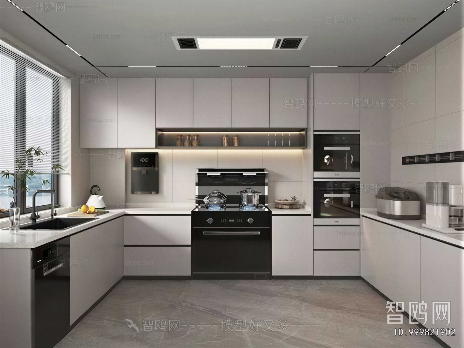 Modern The Kitchen