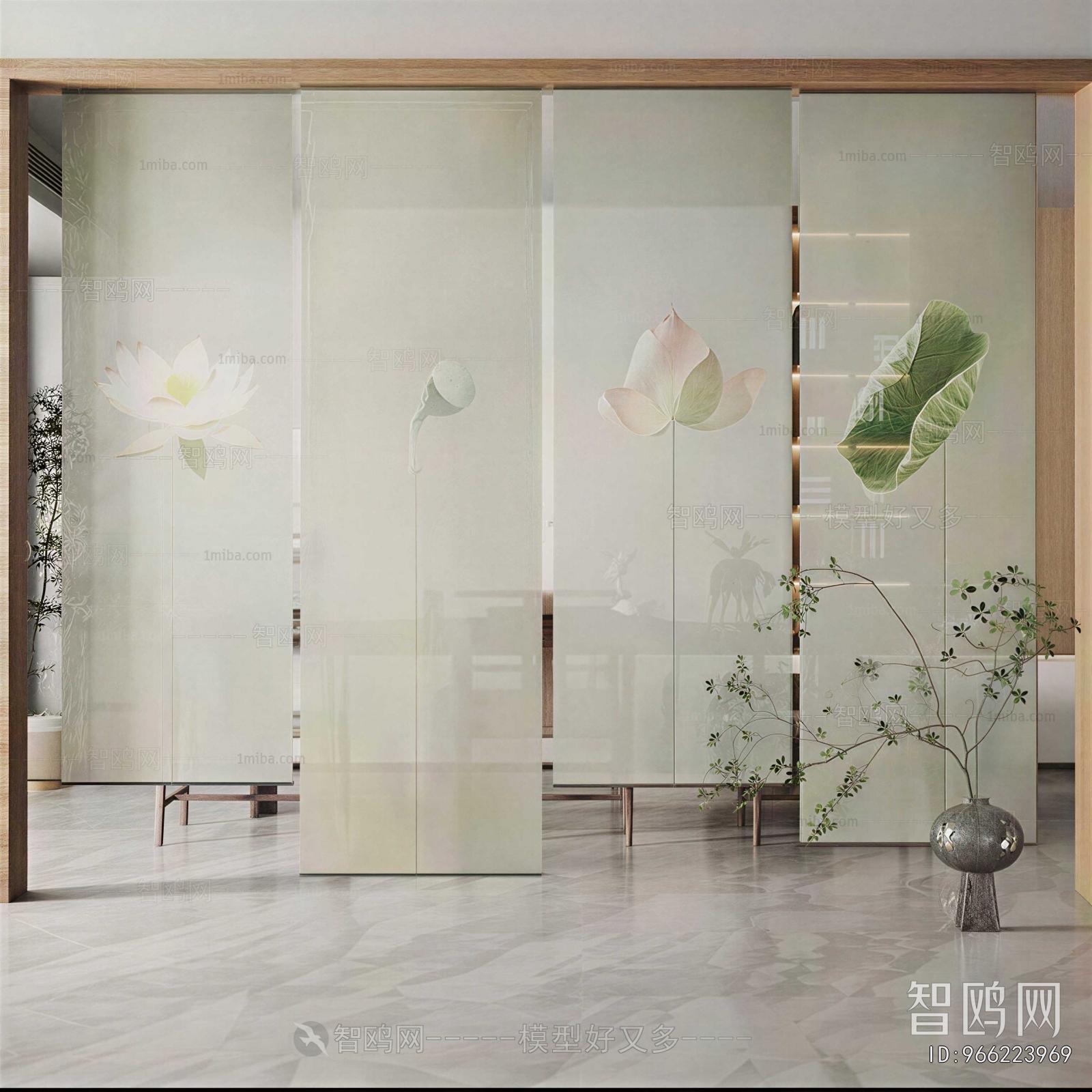 New Chinese Style Door Curtain