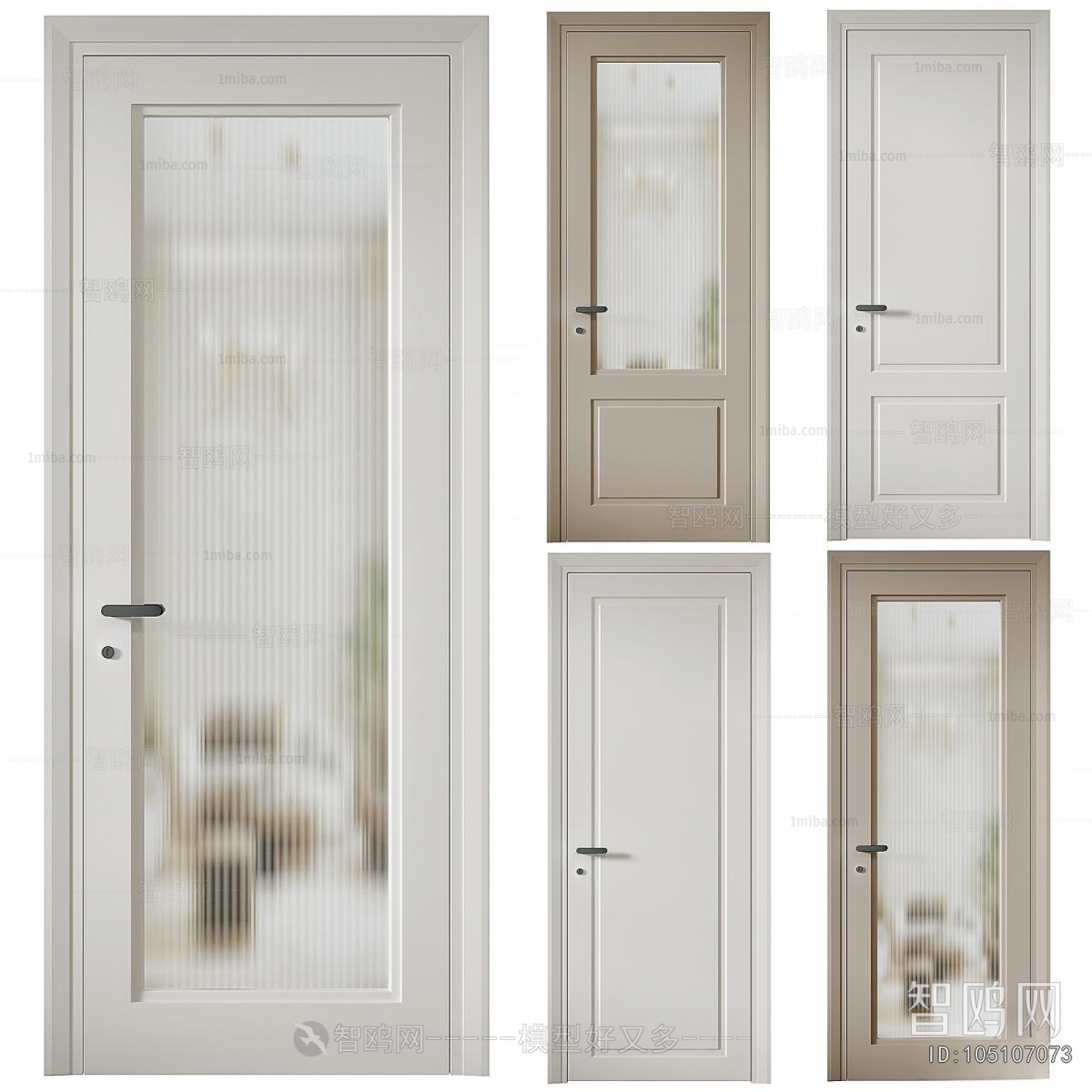 Modern Single Door