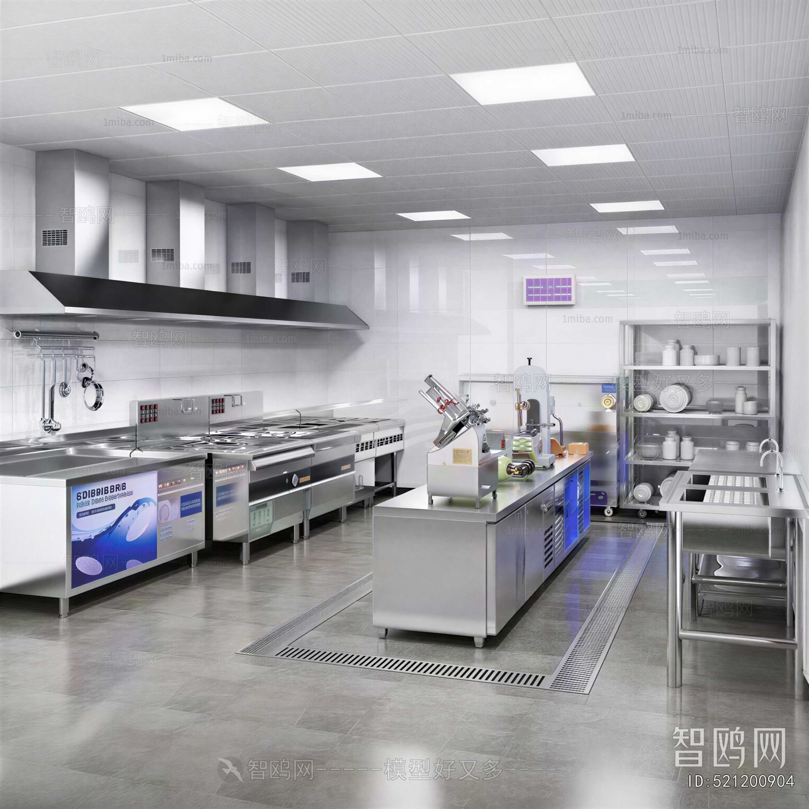 Modern Central Kitchen