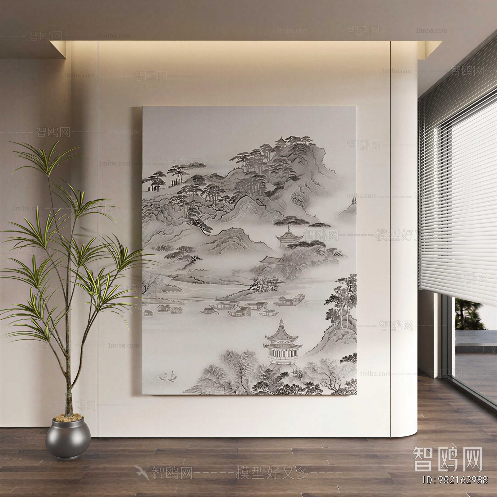New Chinese Style Painting