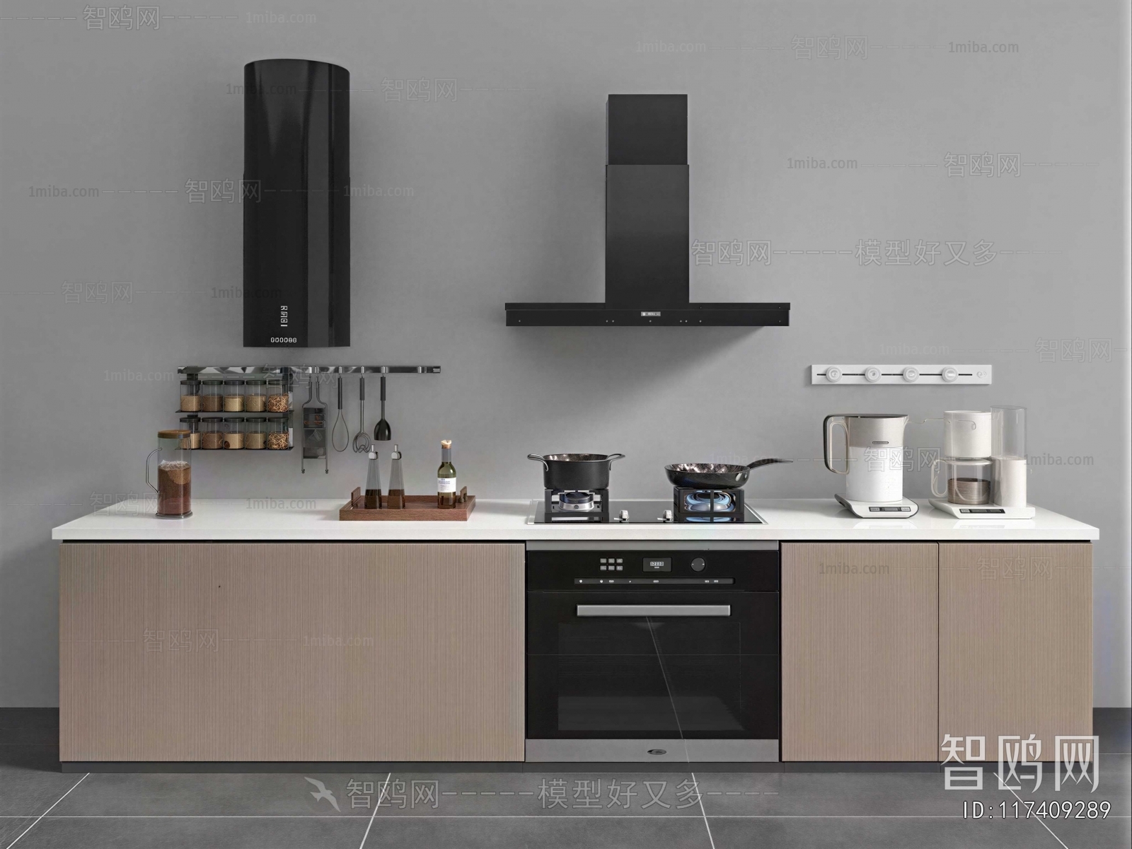 Modern Kitchen Electric Gas Range