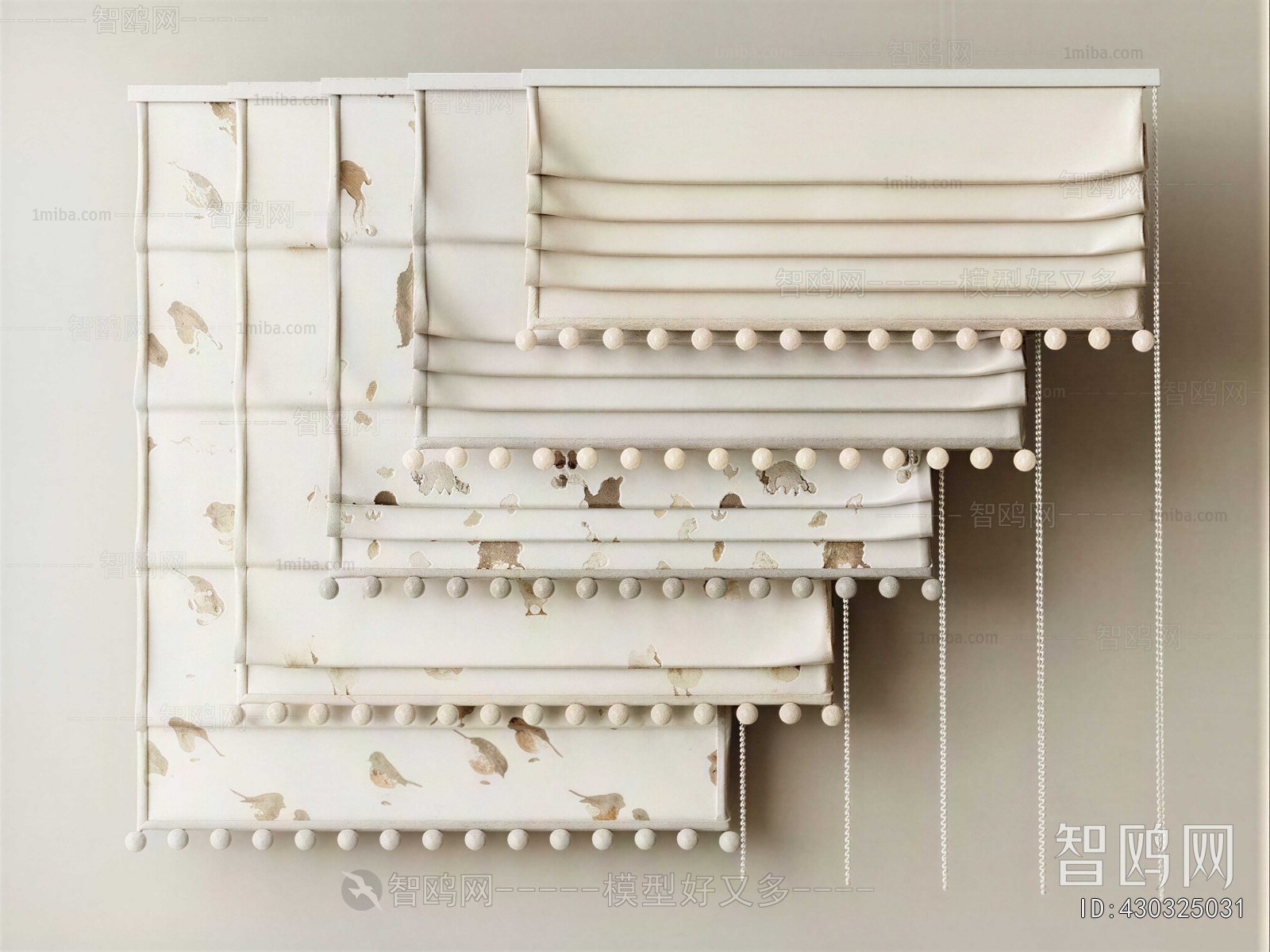 Modern Roman Curtain