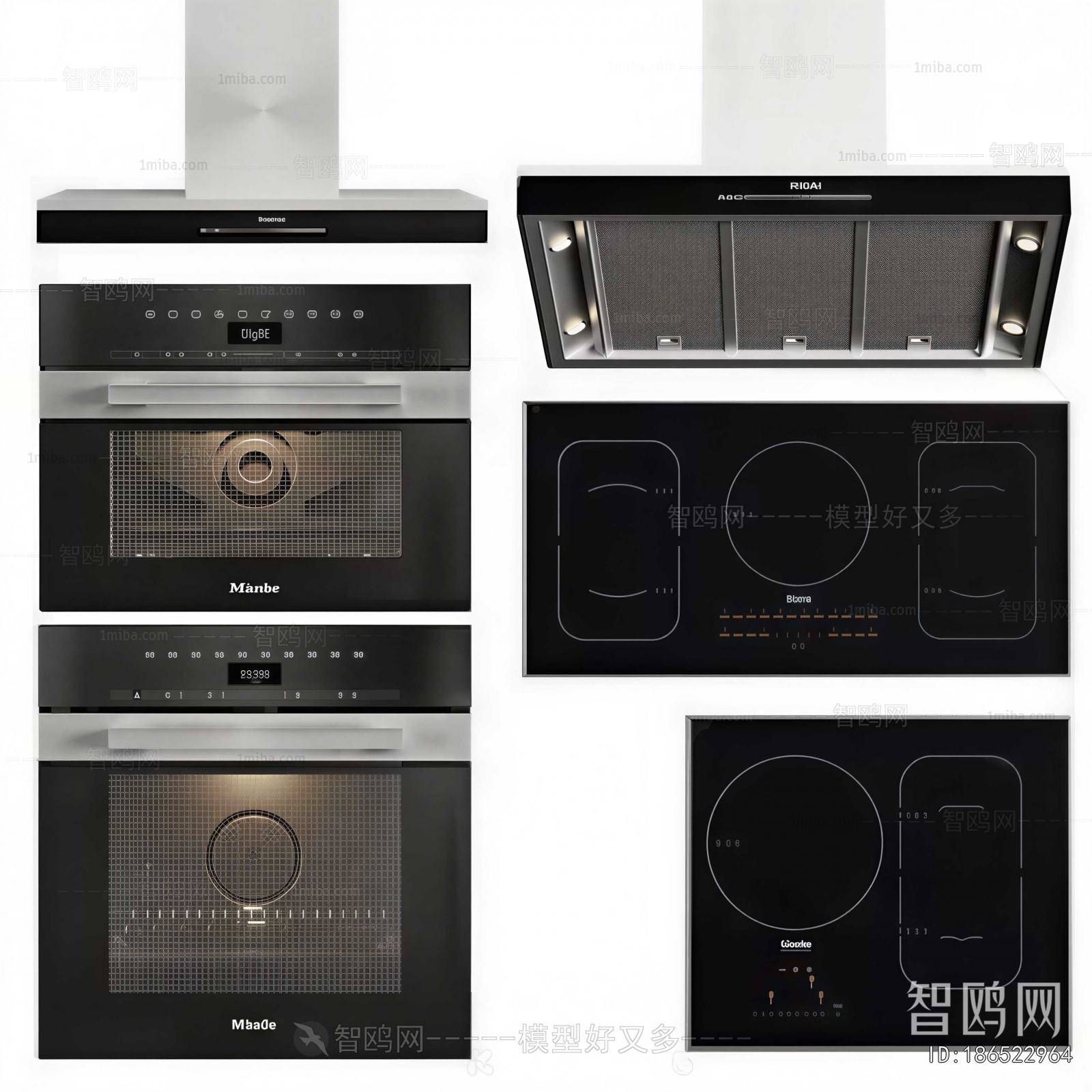 Modern Kitchen Electric Gas Range