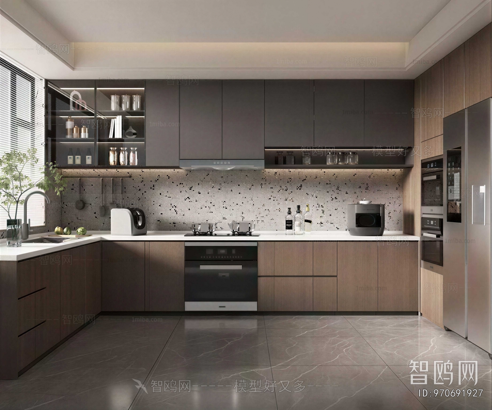 Modern The Kitchen