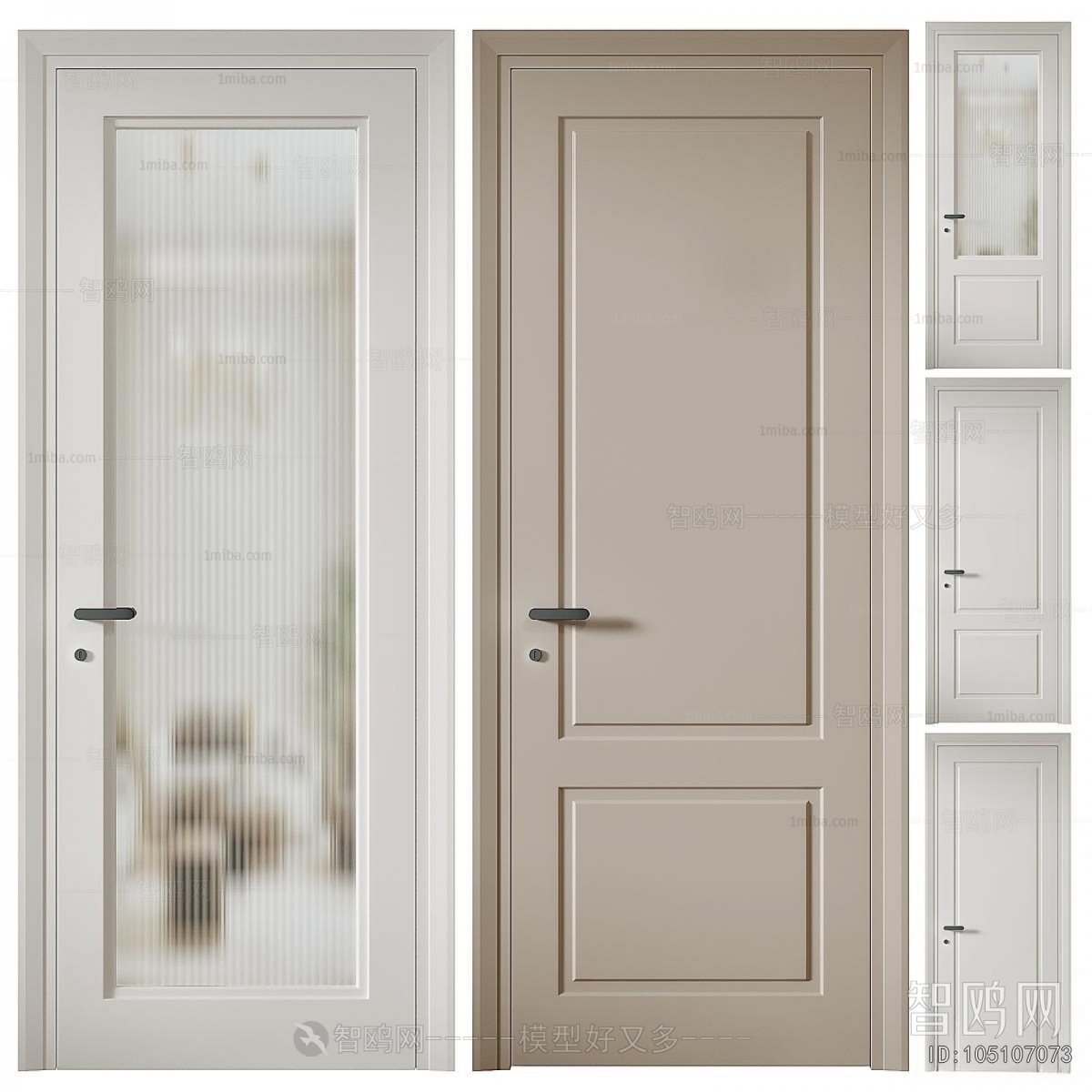 Modern Single Door