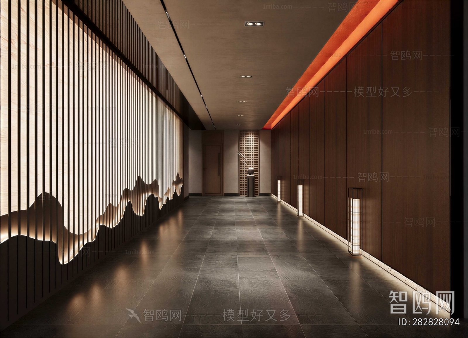 New Chinese Style Corridor