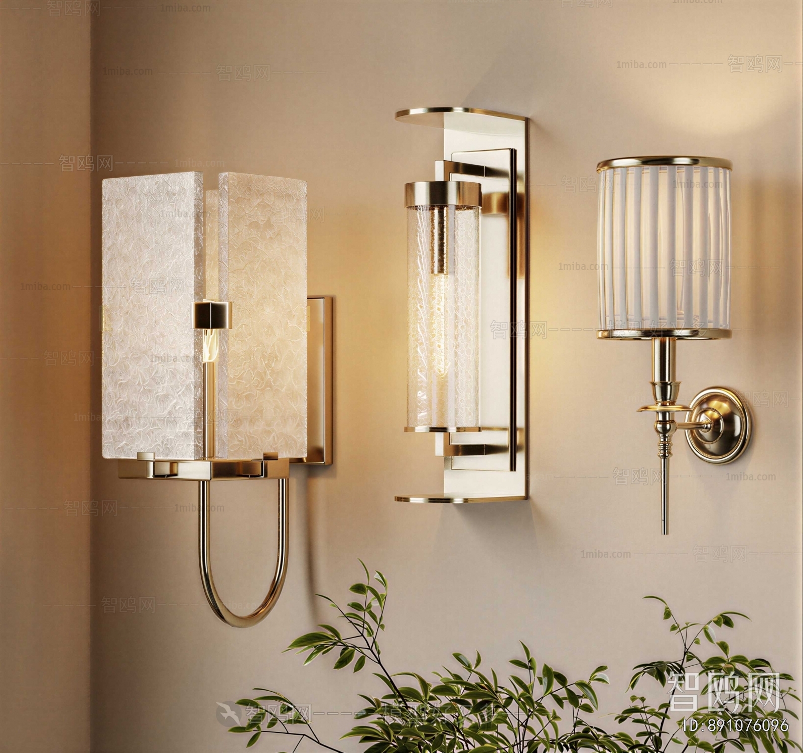 New Chinese Style Wall Lamp