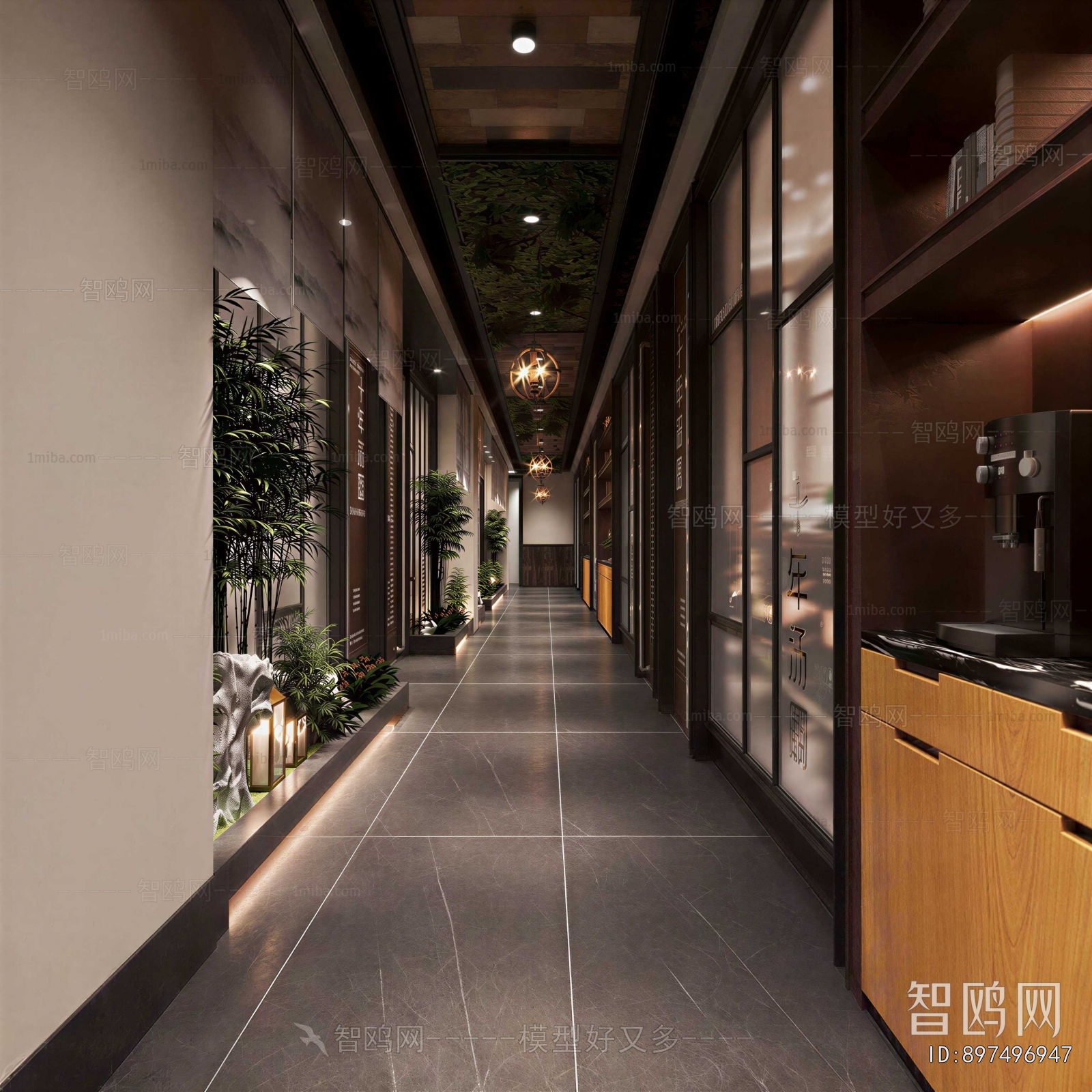 New Chinese Style Corridor