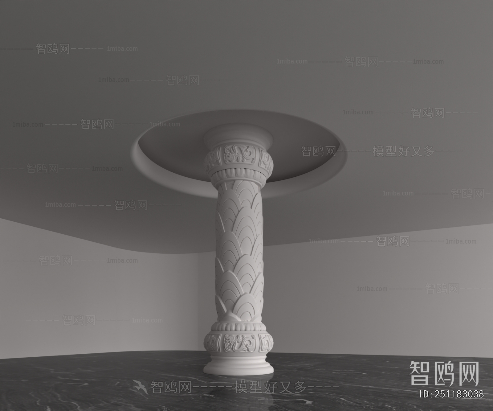 New Chinese Style Column