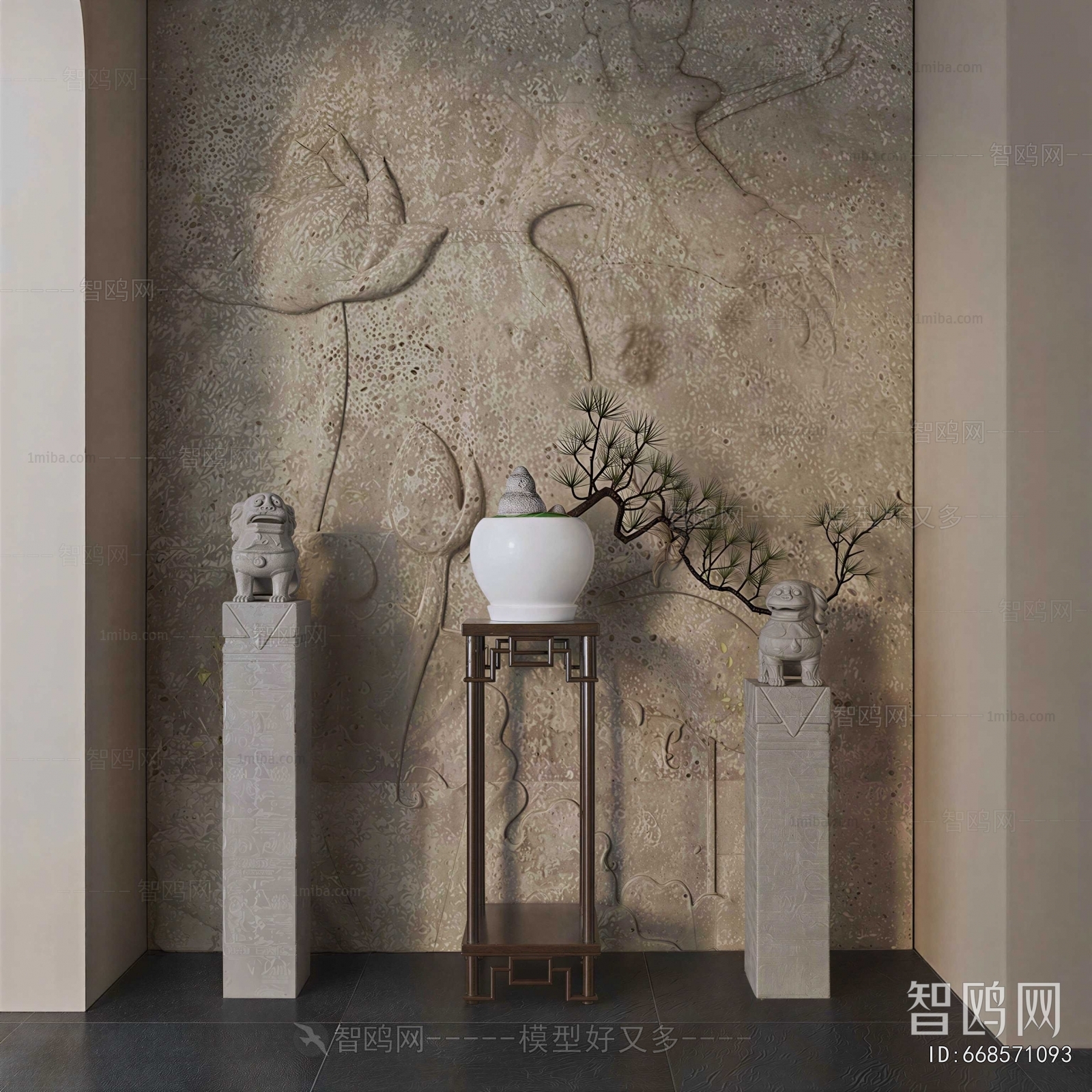 New Chinese Style Sculpture