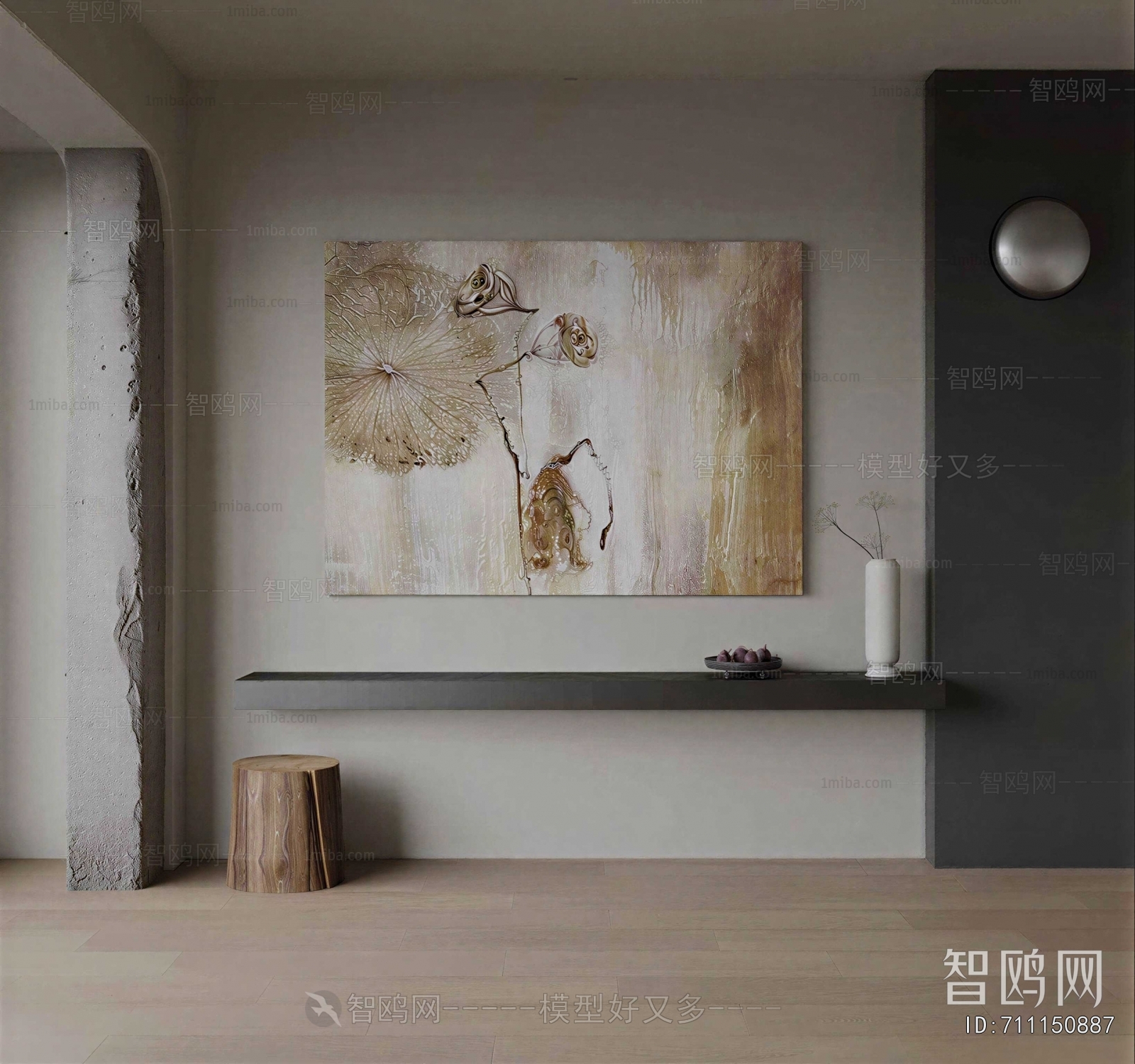 Wabi-sabi Style Painting