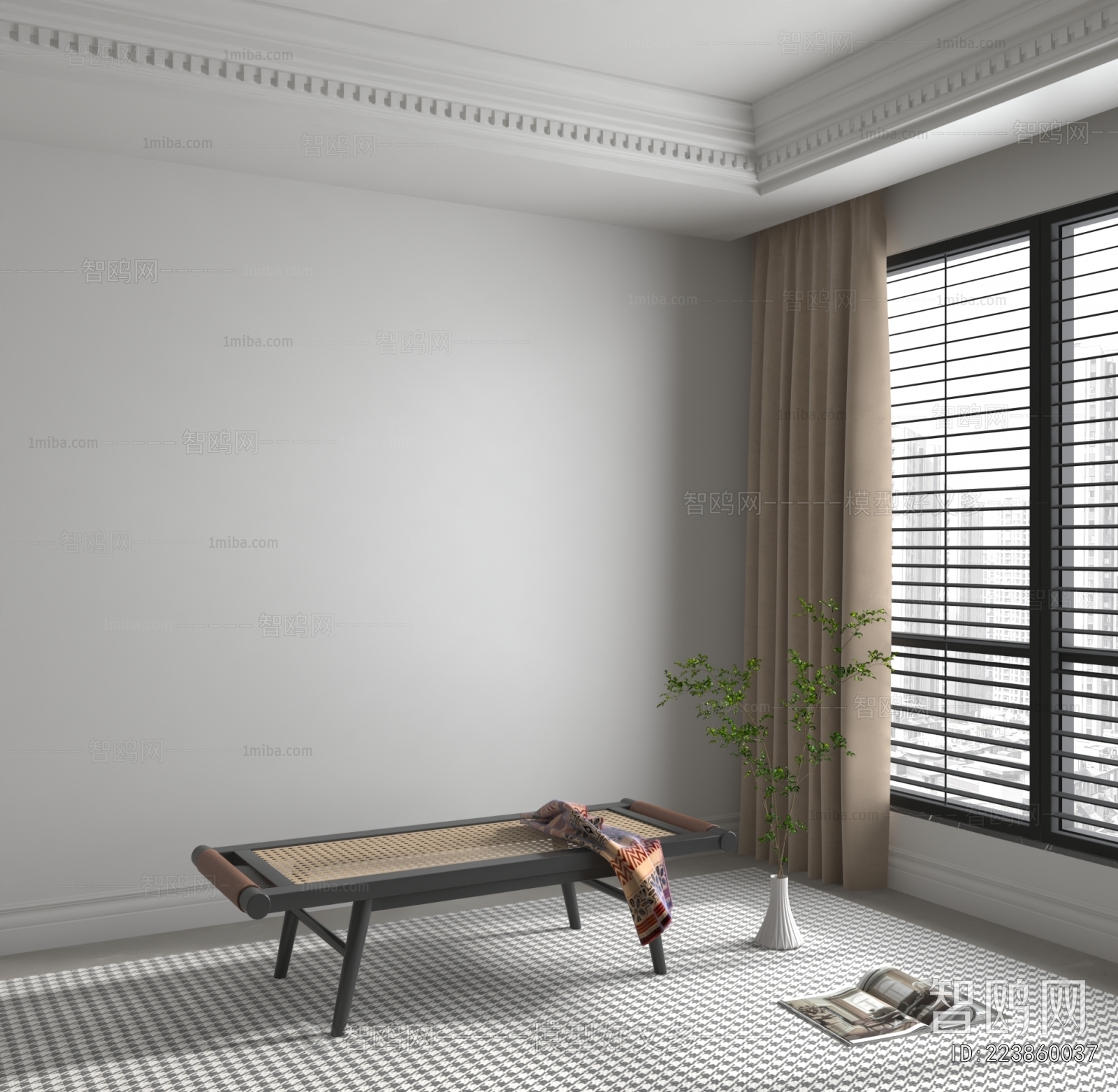 Modern Stool For Changing Shoes