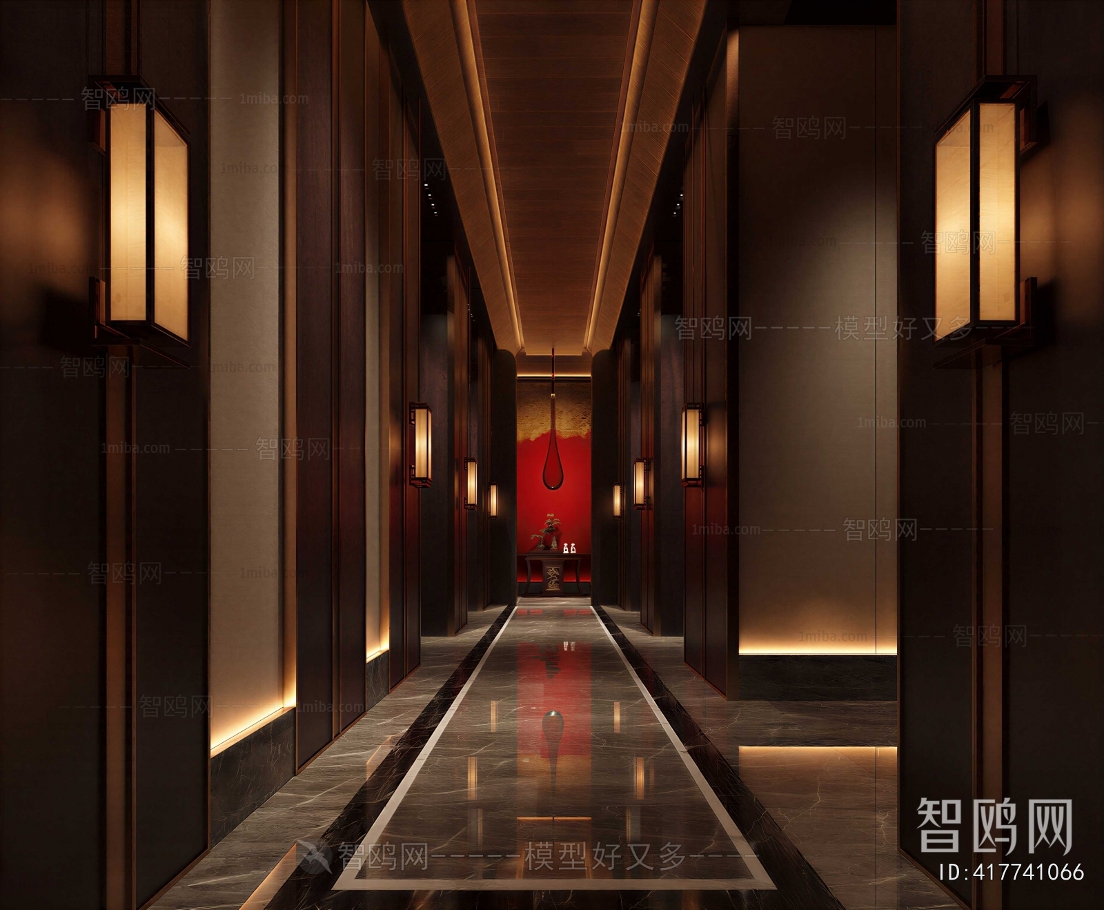 New Chinese Style Corridor